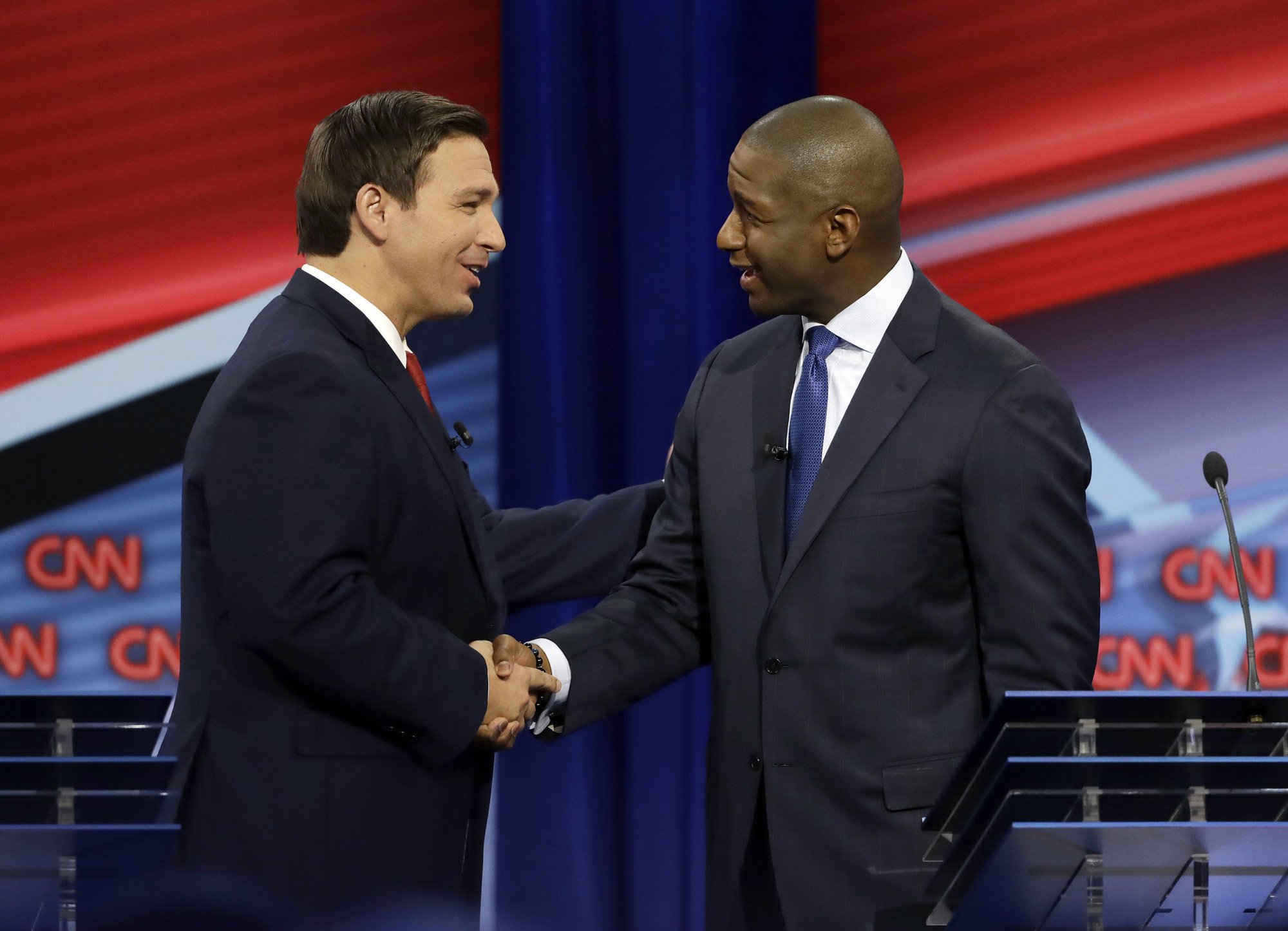 Ron DeSantis, Andrew Gillum