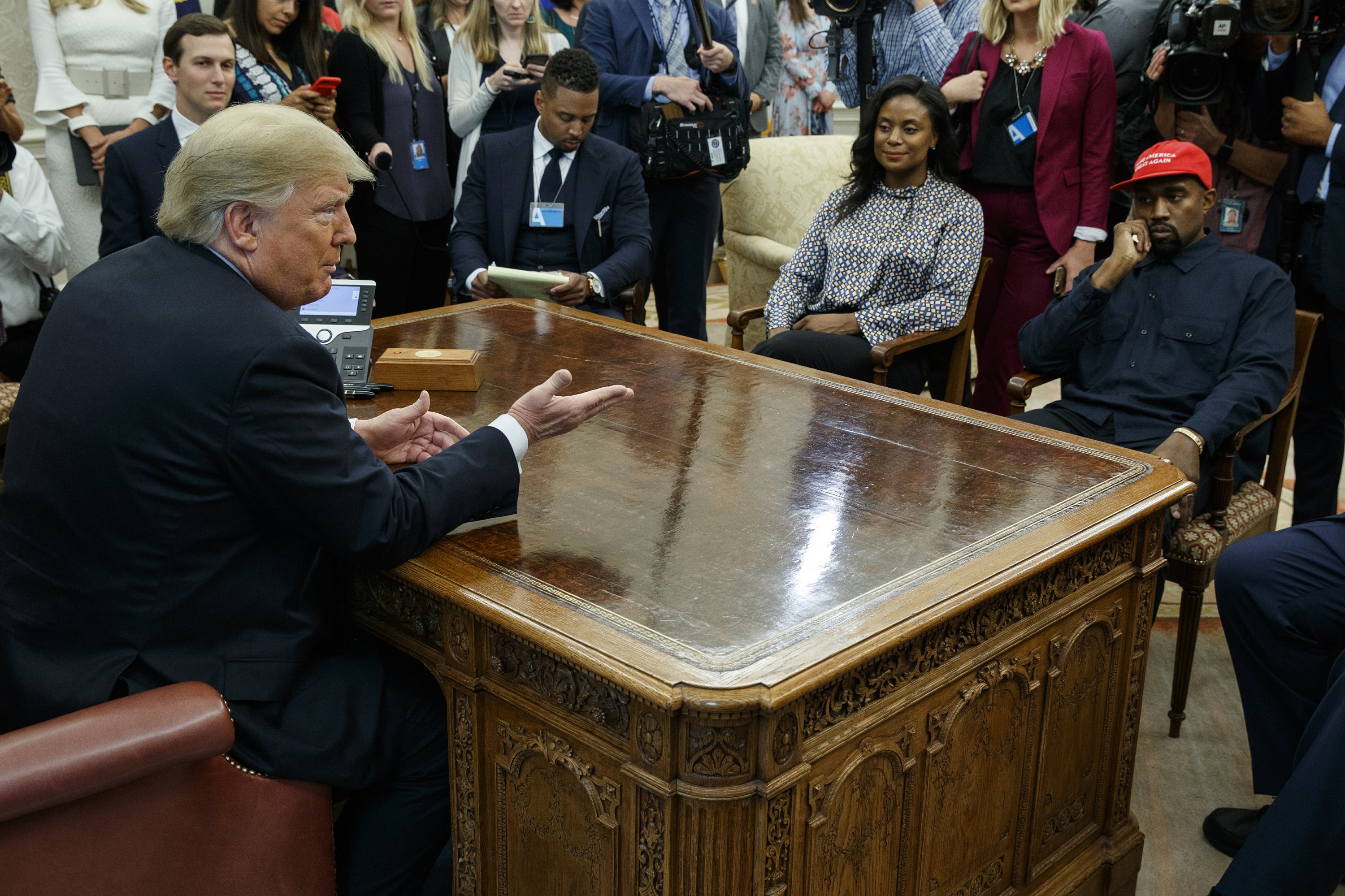 Can we talk? Trump's riding high _ and he's got a lot to say