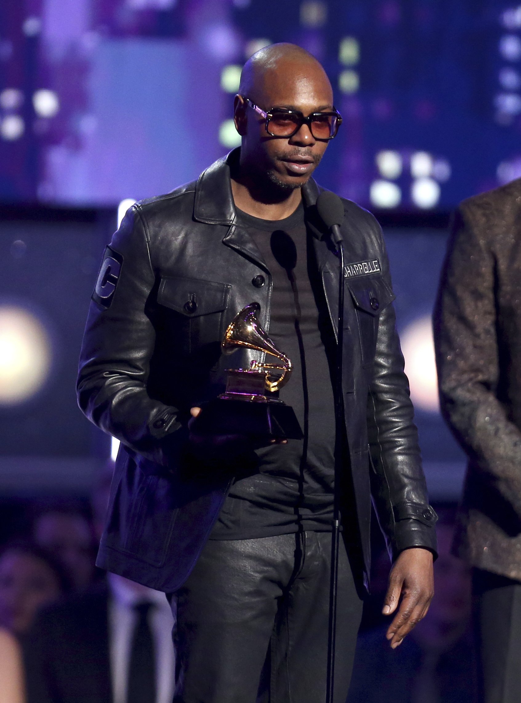 at grammys dave chappelle leads a comic interlude at grammys dave chappelle leads a