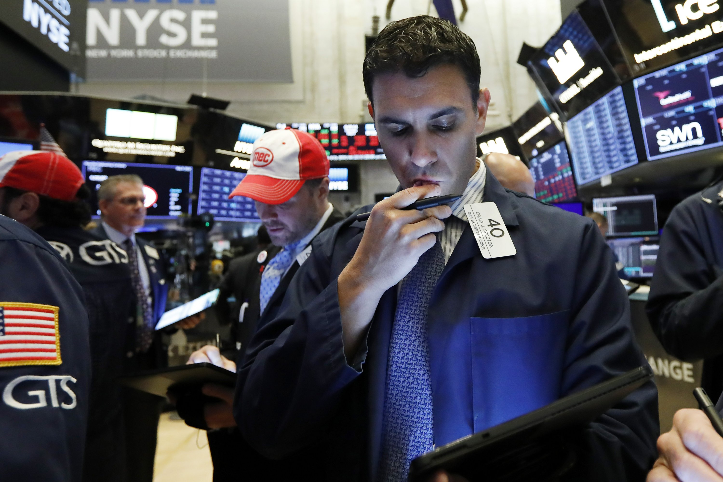 Markets Right Now Stocks closing lower Friday AP News