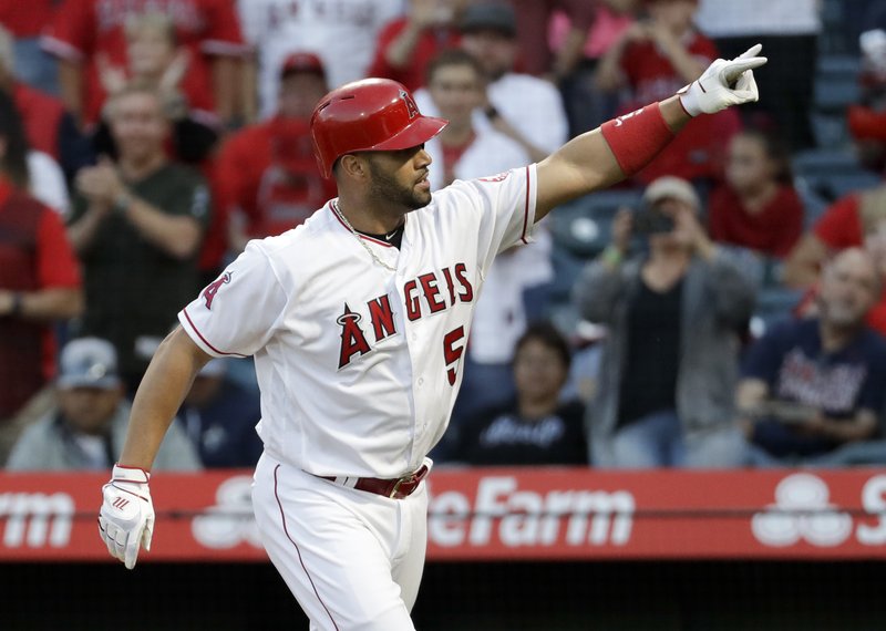 Pujols Homers Angels Top Texas 6 0 Benches Clear At End