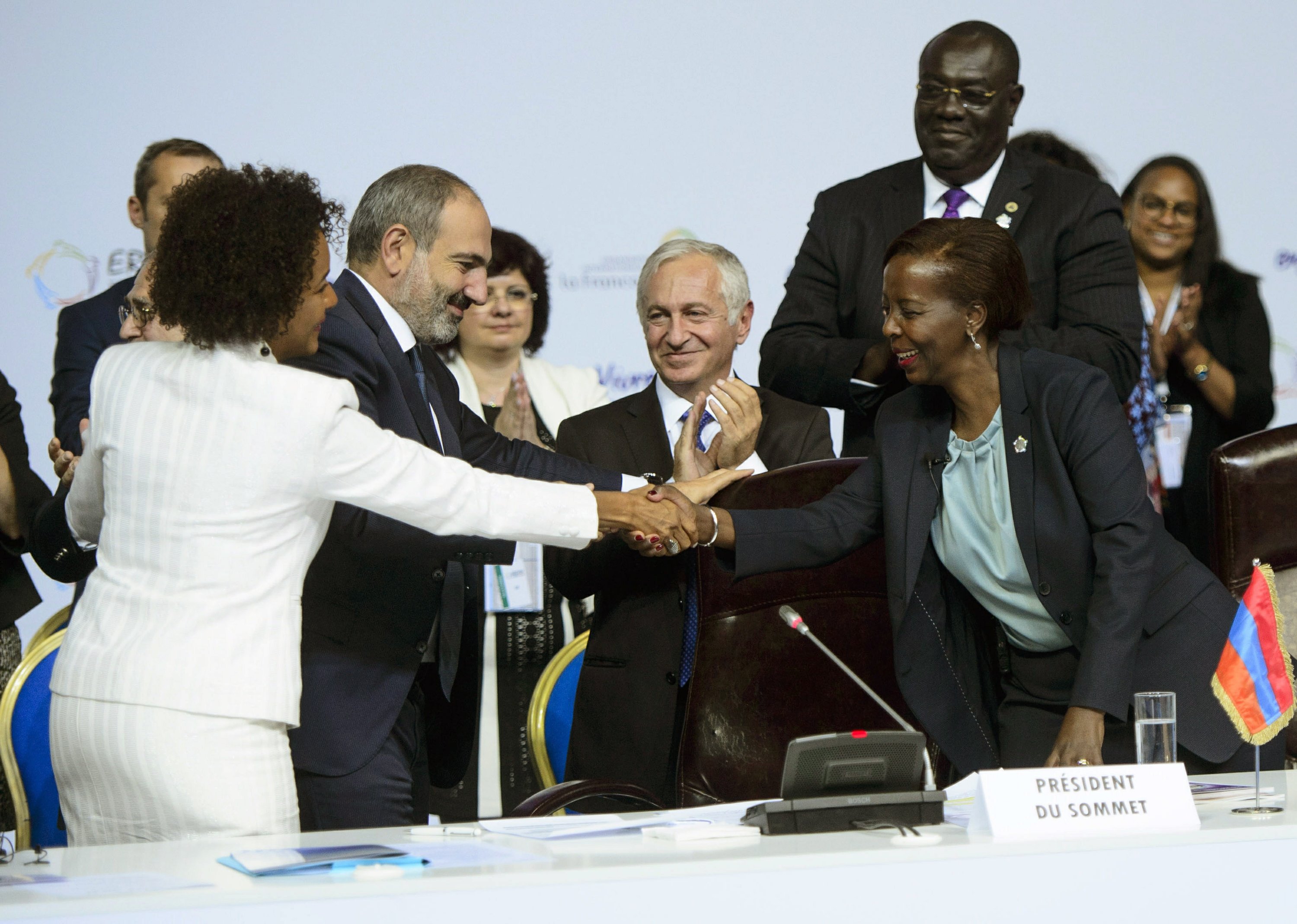 Rwandan woman chosen to head body for Frenchspeaking world AP News