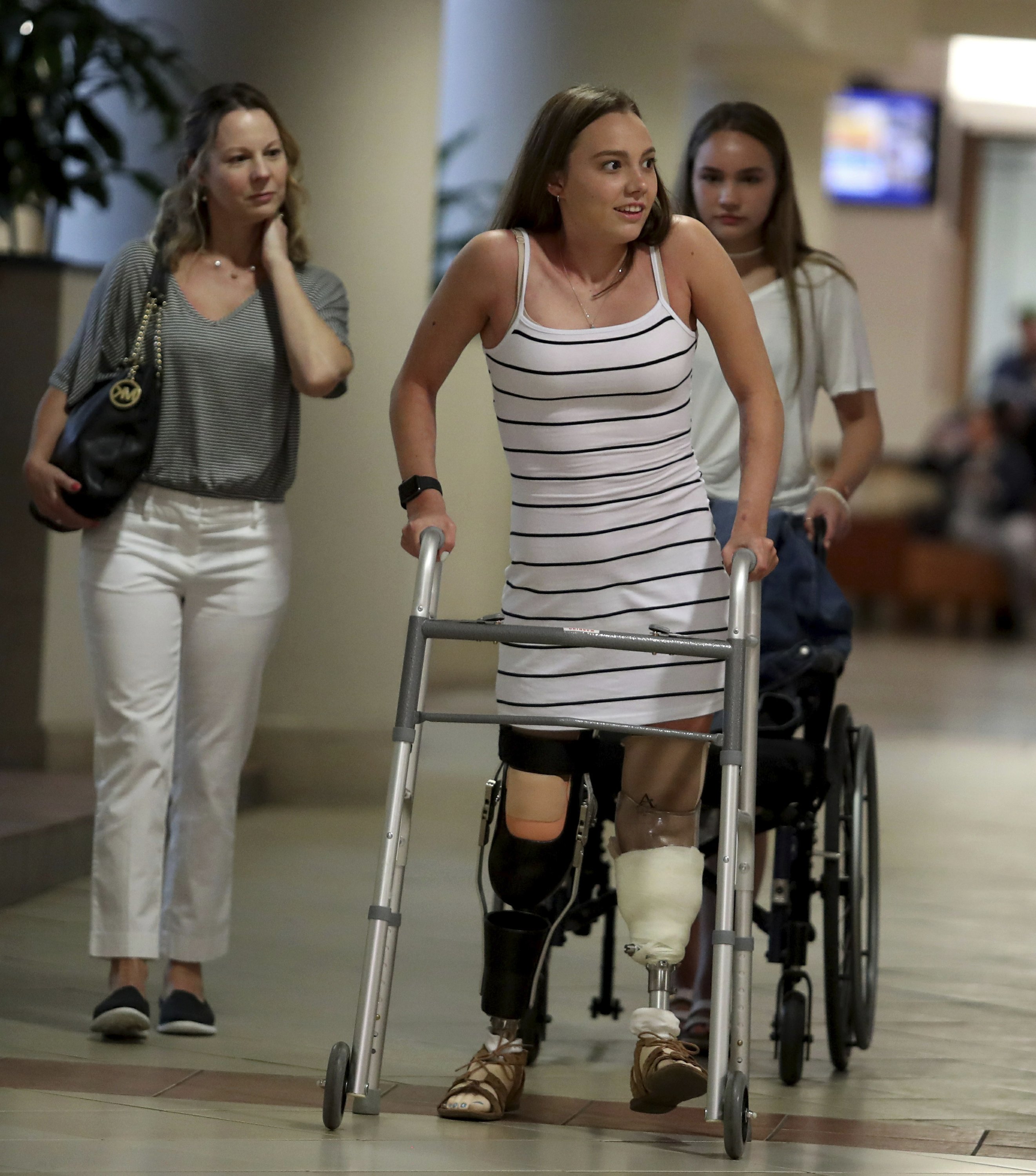 Woman Who Lost Her Legs In Explosion Remembers Her Miracle