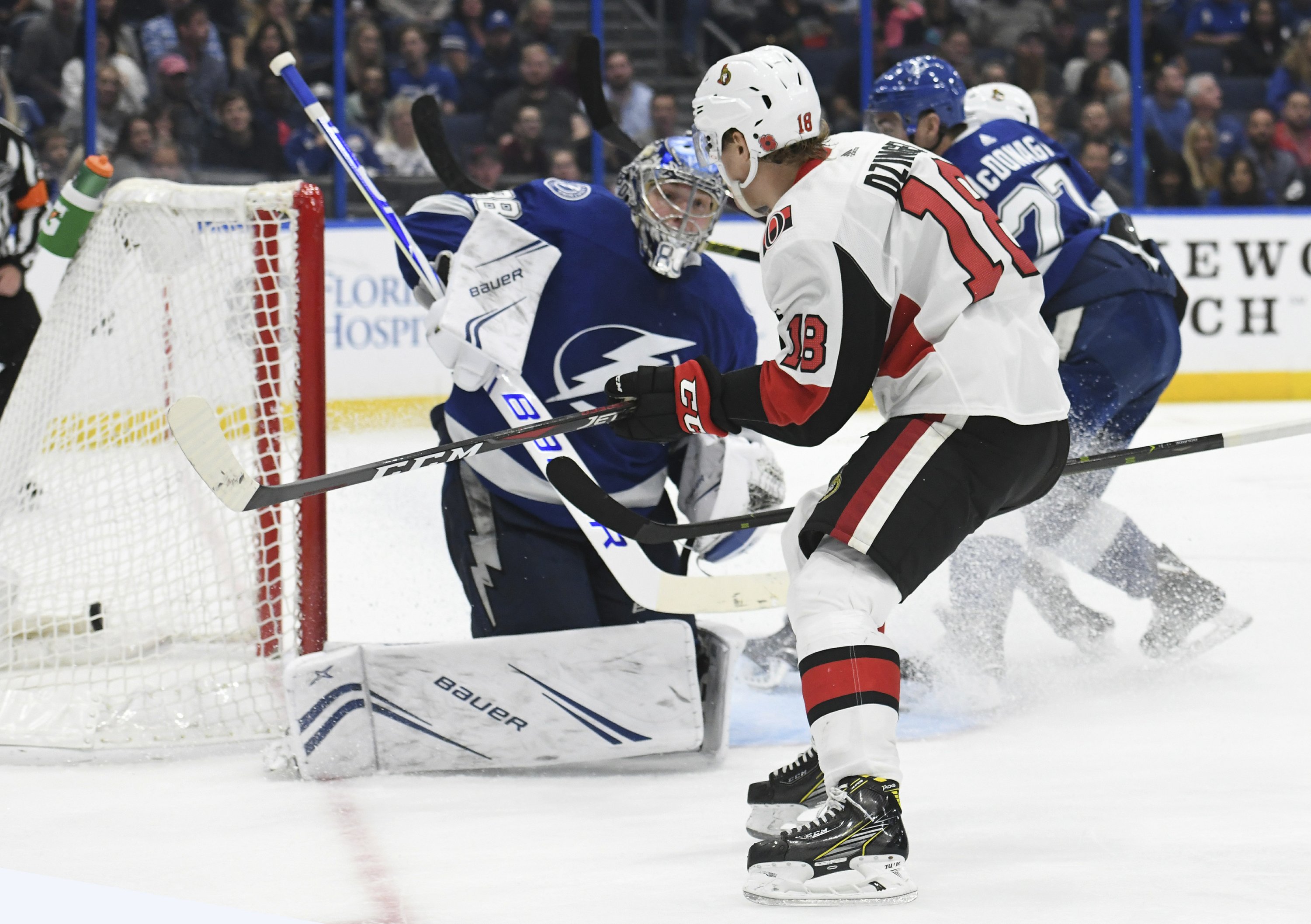 4-goal 3rd period lifts Senators past Lightning 6-4 | AP News