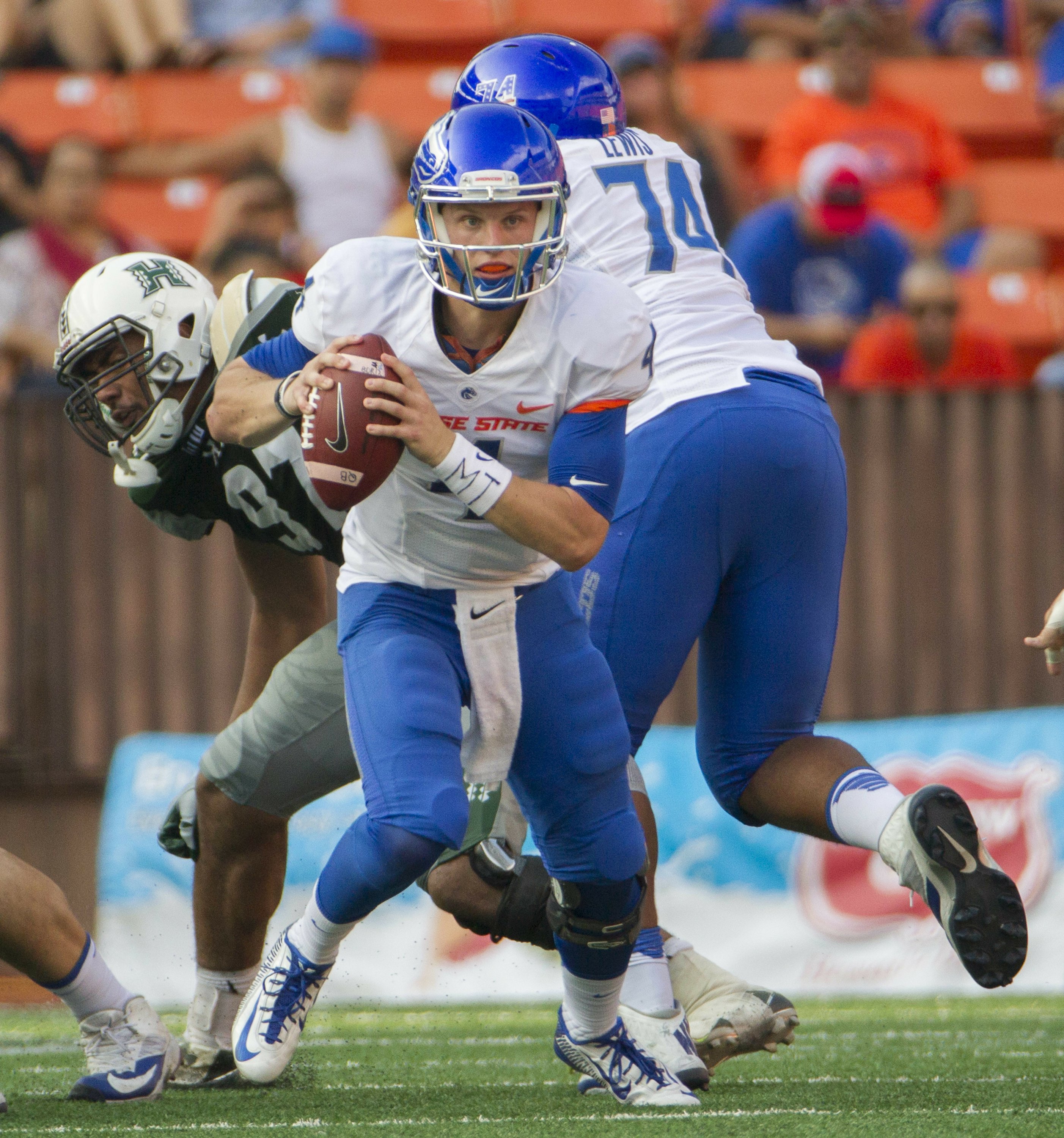 Rypien Leads No 24 Boise State In 52 16 Rout Of Hawaii Ap News 3907