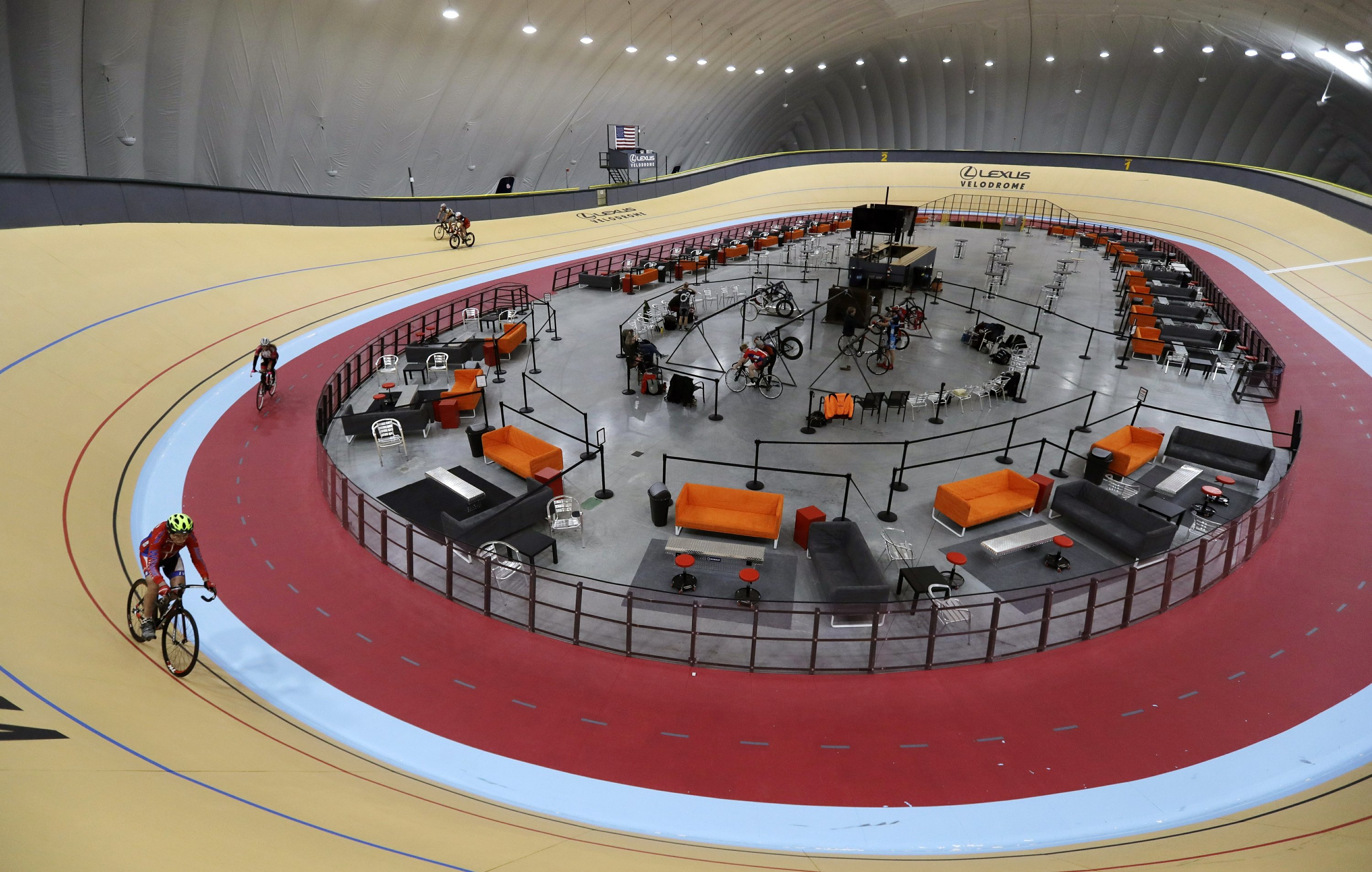 indoor cycling track