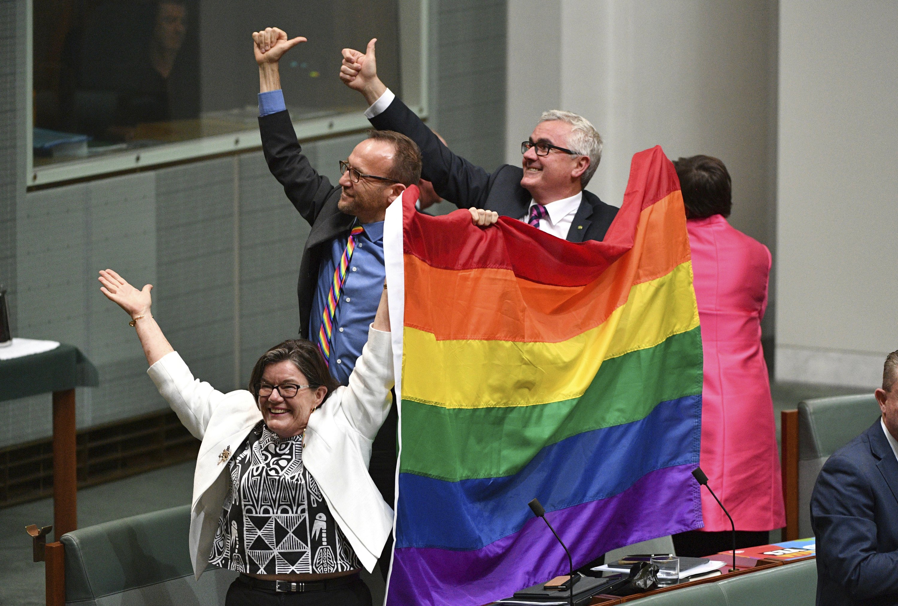 Australian prime minister rushes gay marriage into law AP News