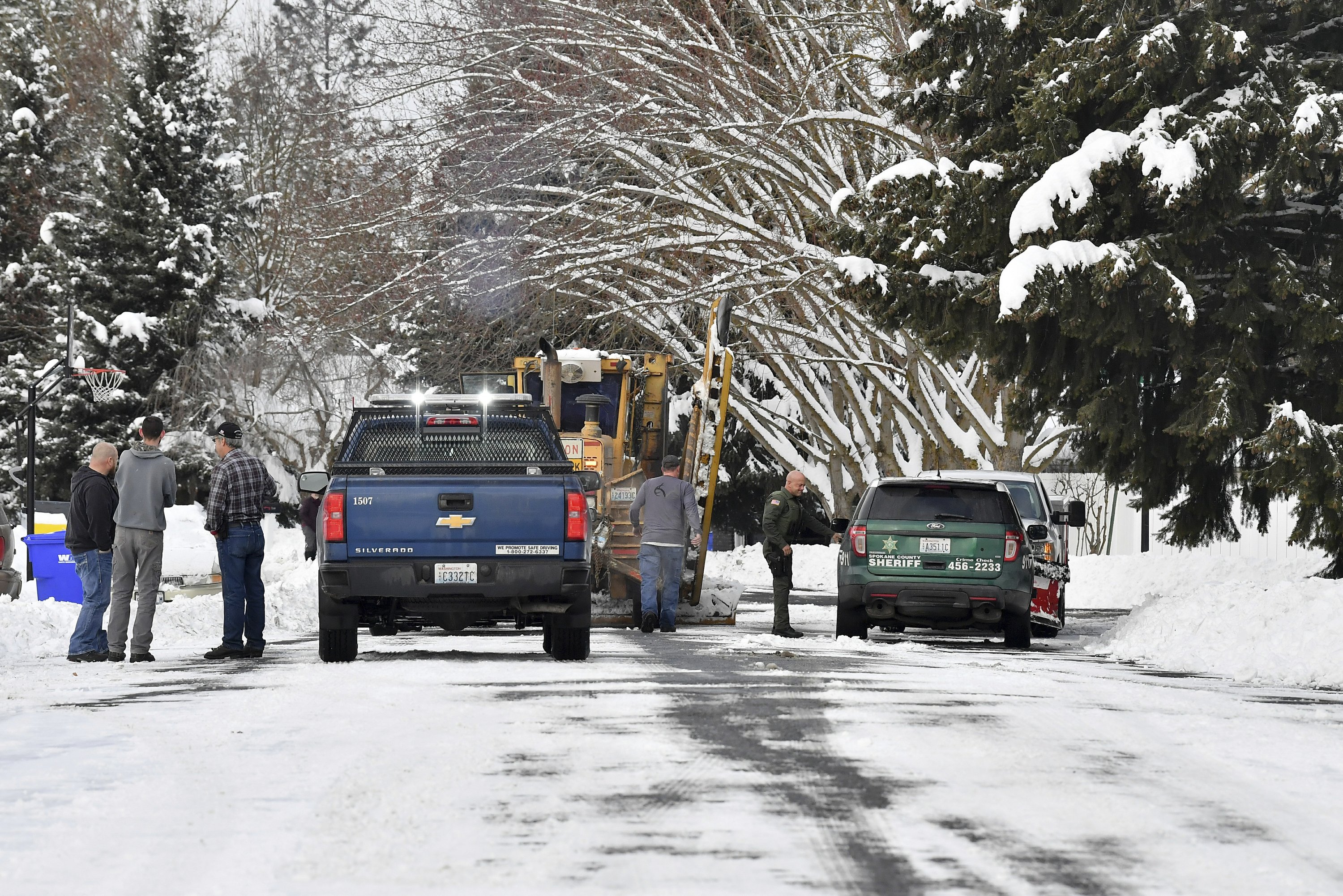 Washington state snow plow rage 2 plow drivers threatened AP News