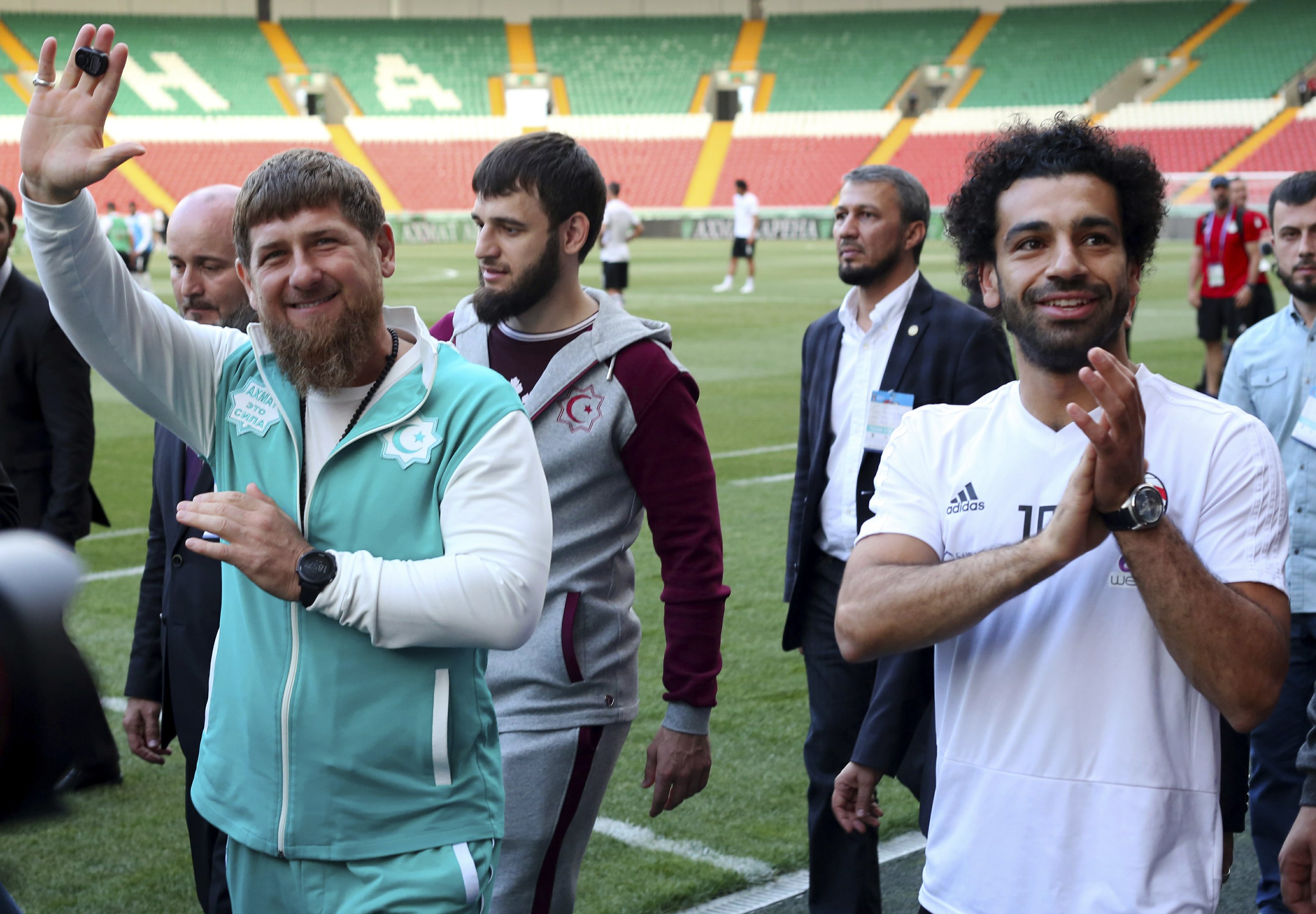 Grozny is a World Cup home away from home for Egypt squad