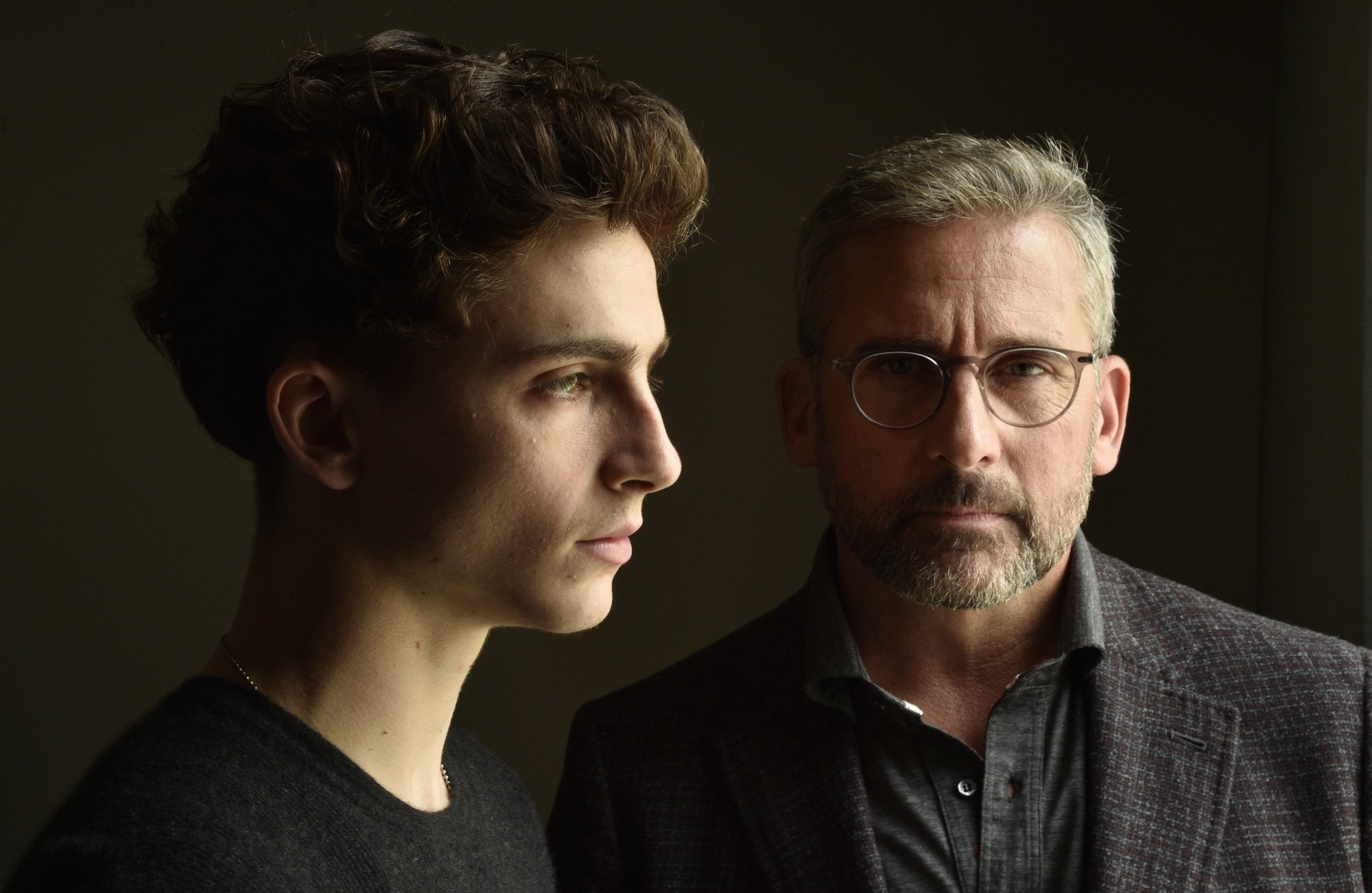 Steve Carell, Timothee Chalamet