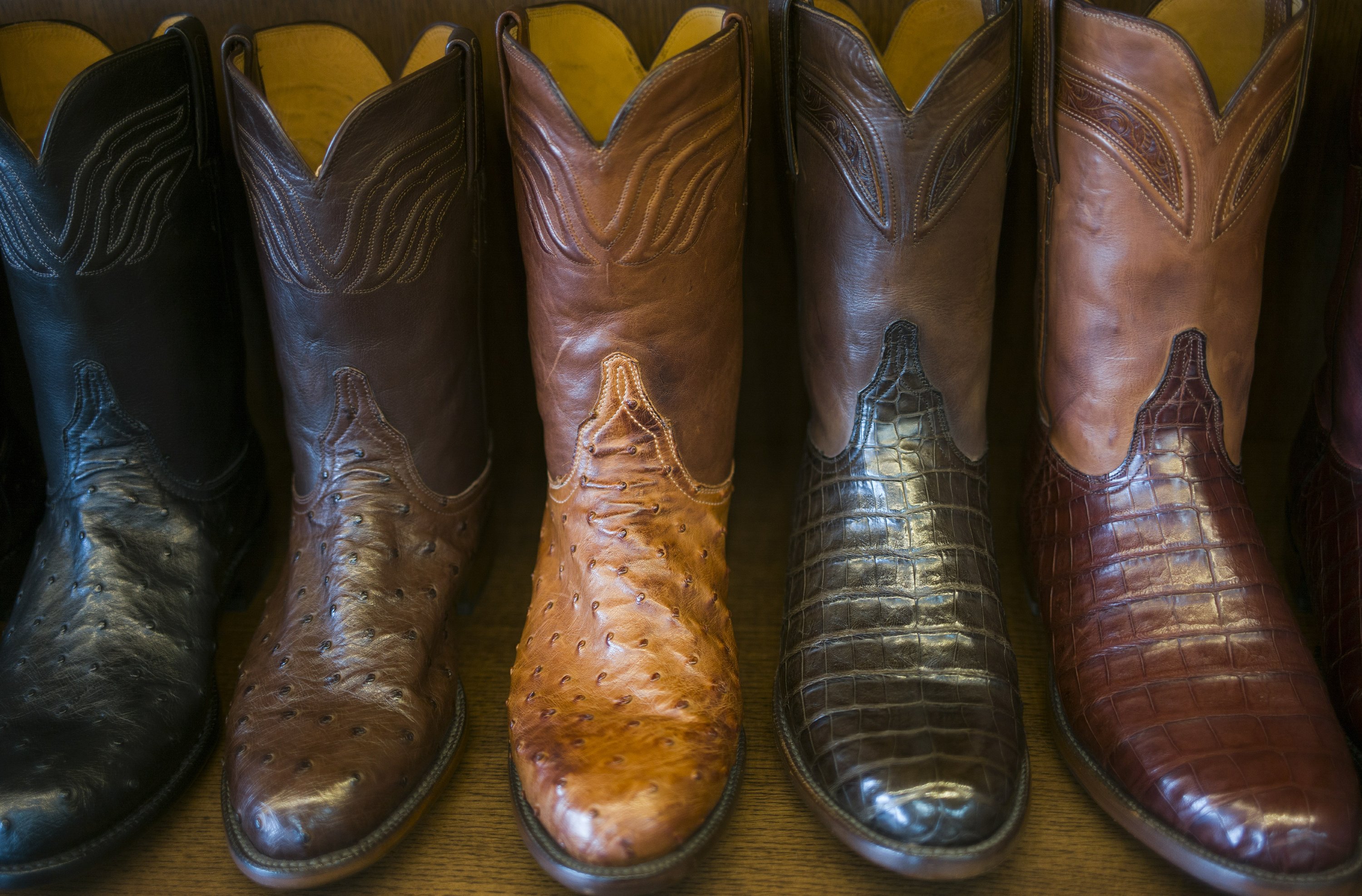 cowboy boots with snake heads