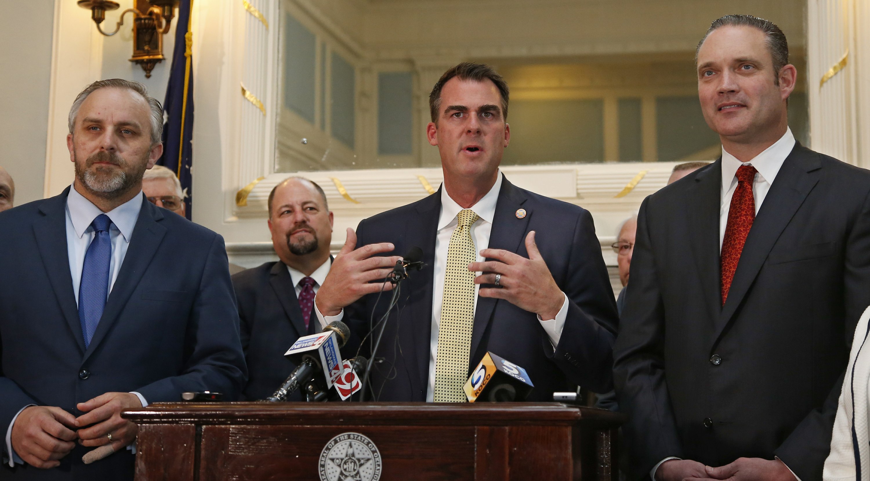 Oklahoma governor, Legislature get huge spending boosts AP News