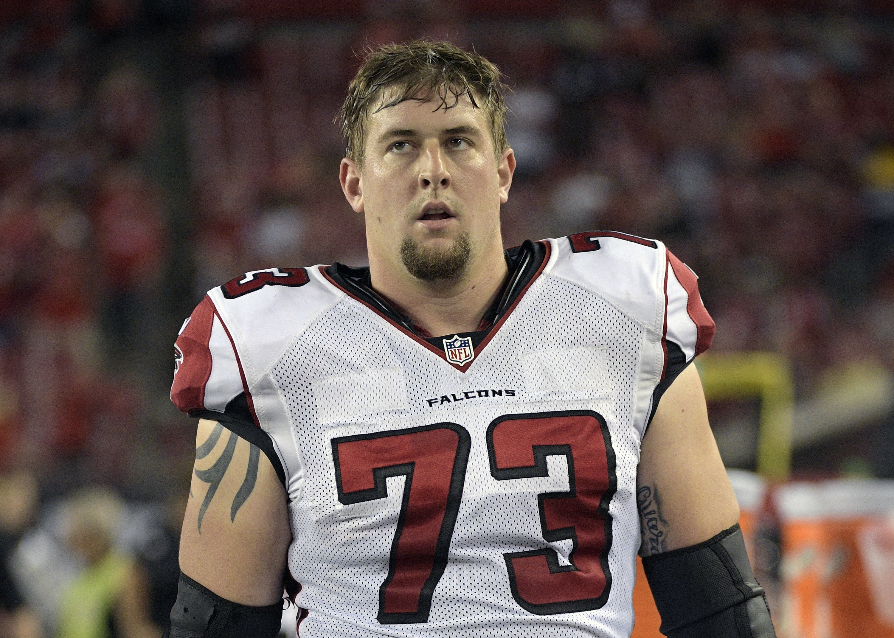 right tackle Ryan Schraeder 