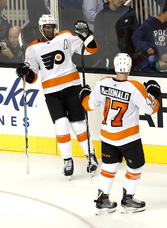 wayne simmonds hat trick