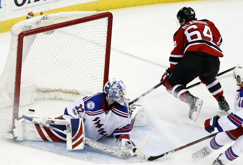 rangers devils score