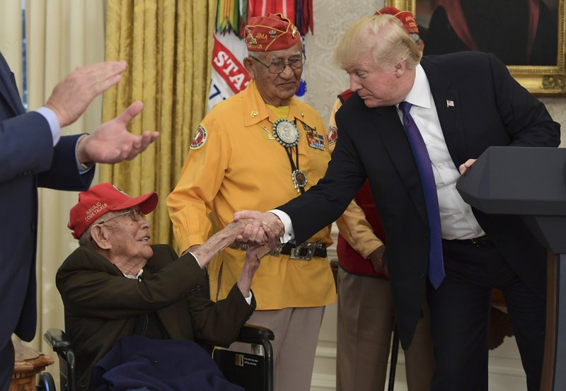 Fleming Begaye Sr., Thomas Begay, Donald Trump