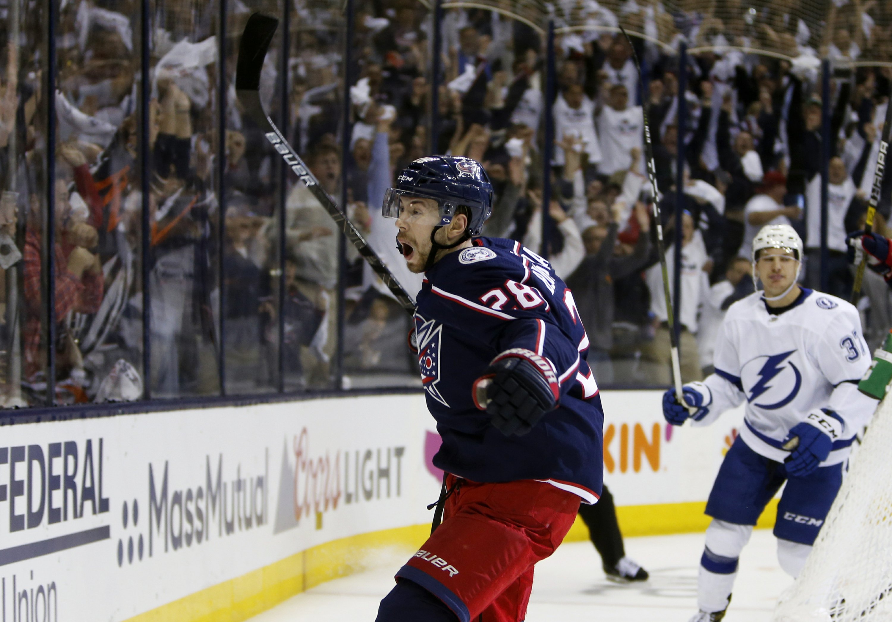 Sweep! NHL-best Lightning ousted in record speed by Columbus Sweep! NHL-best Lightning ousted in record speed by Columbus