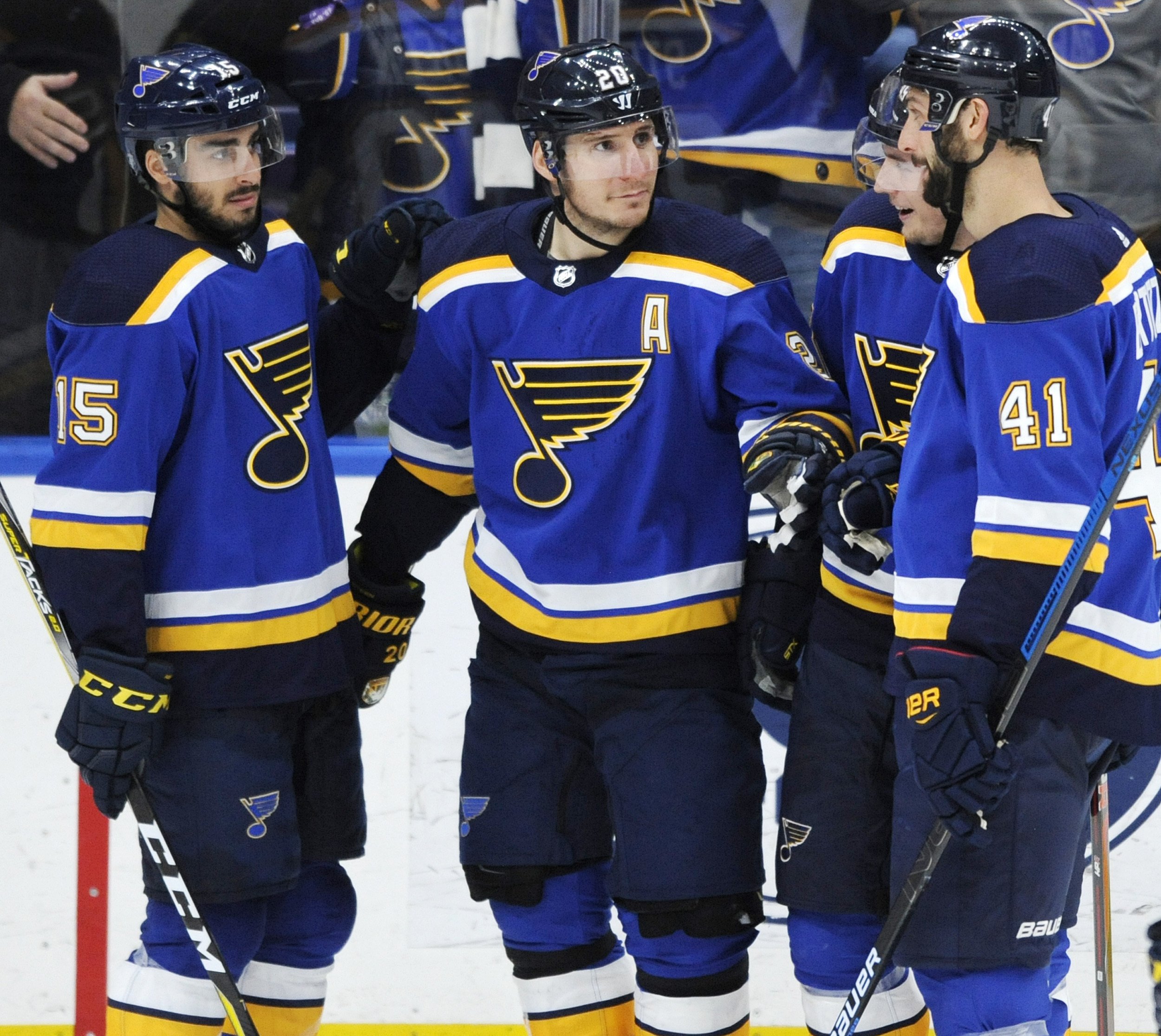 Blues power From last place to the playoffs for St. Louis AP News