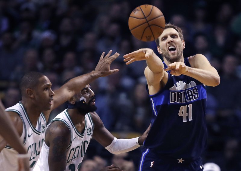 Irving Short Handed Celtics Earn 97 90 Win Over Mavericks