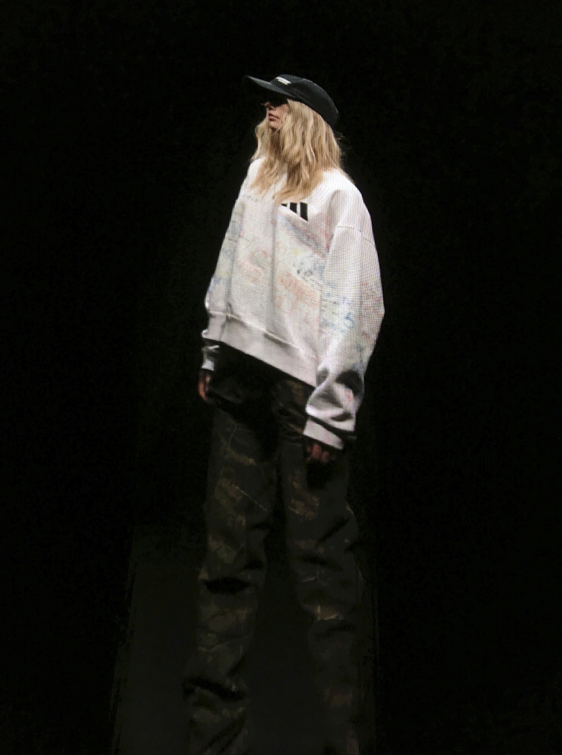 Kanye West shows comfy Yeezy clothes 