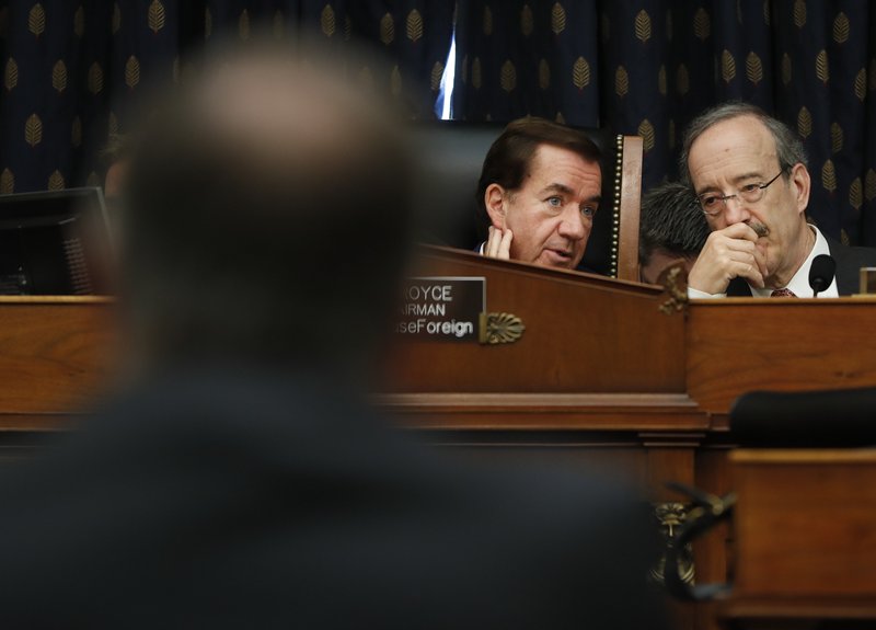 Mike Pompeo, Eliot Engel, Ed Royce