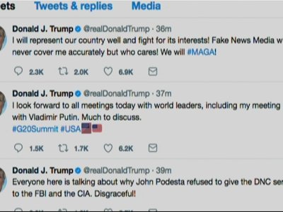 Trump Tweet: Looking Forward to Putin Meeting