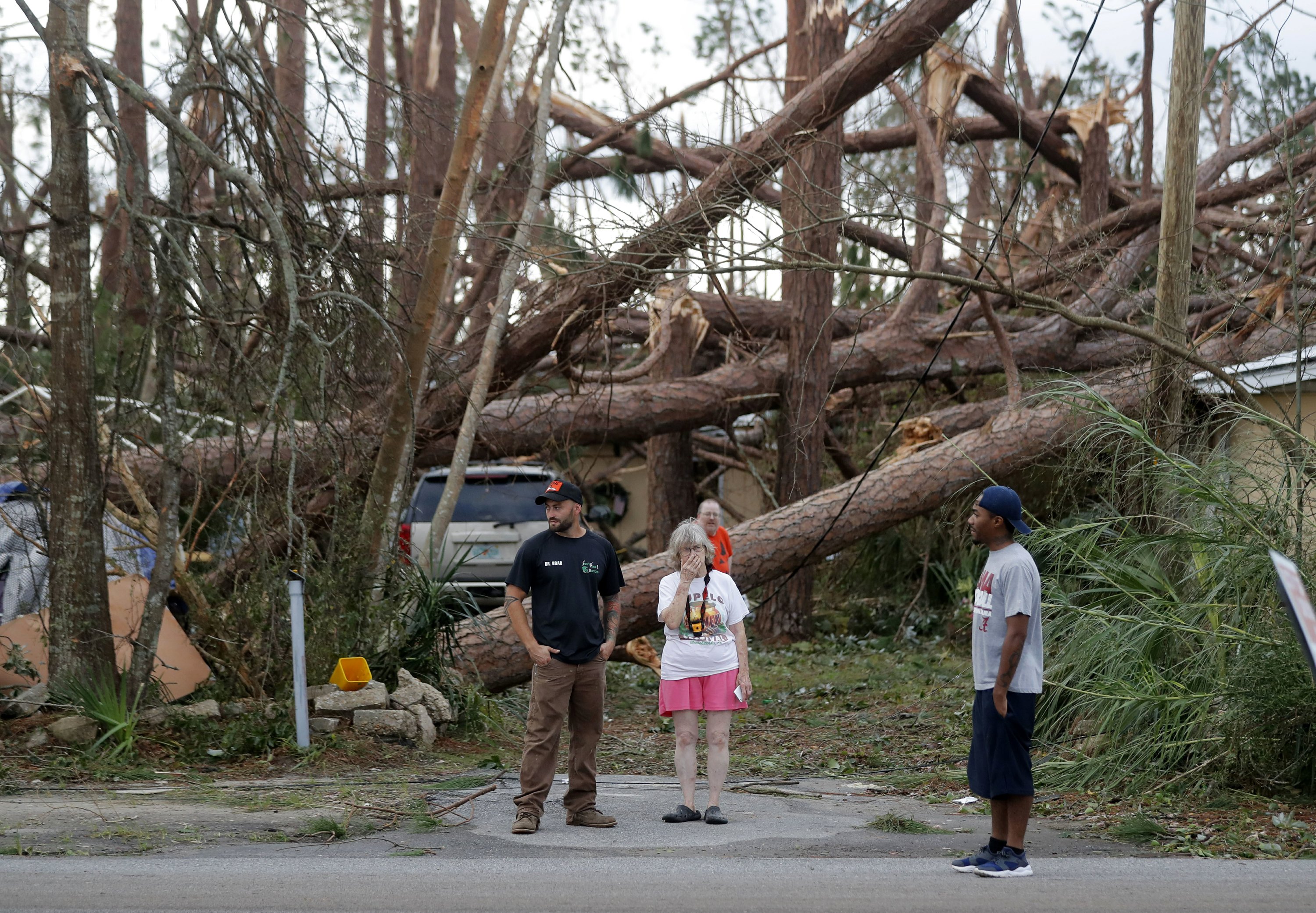 The Latest Hurricane damage maroons Florida mental hospital