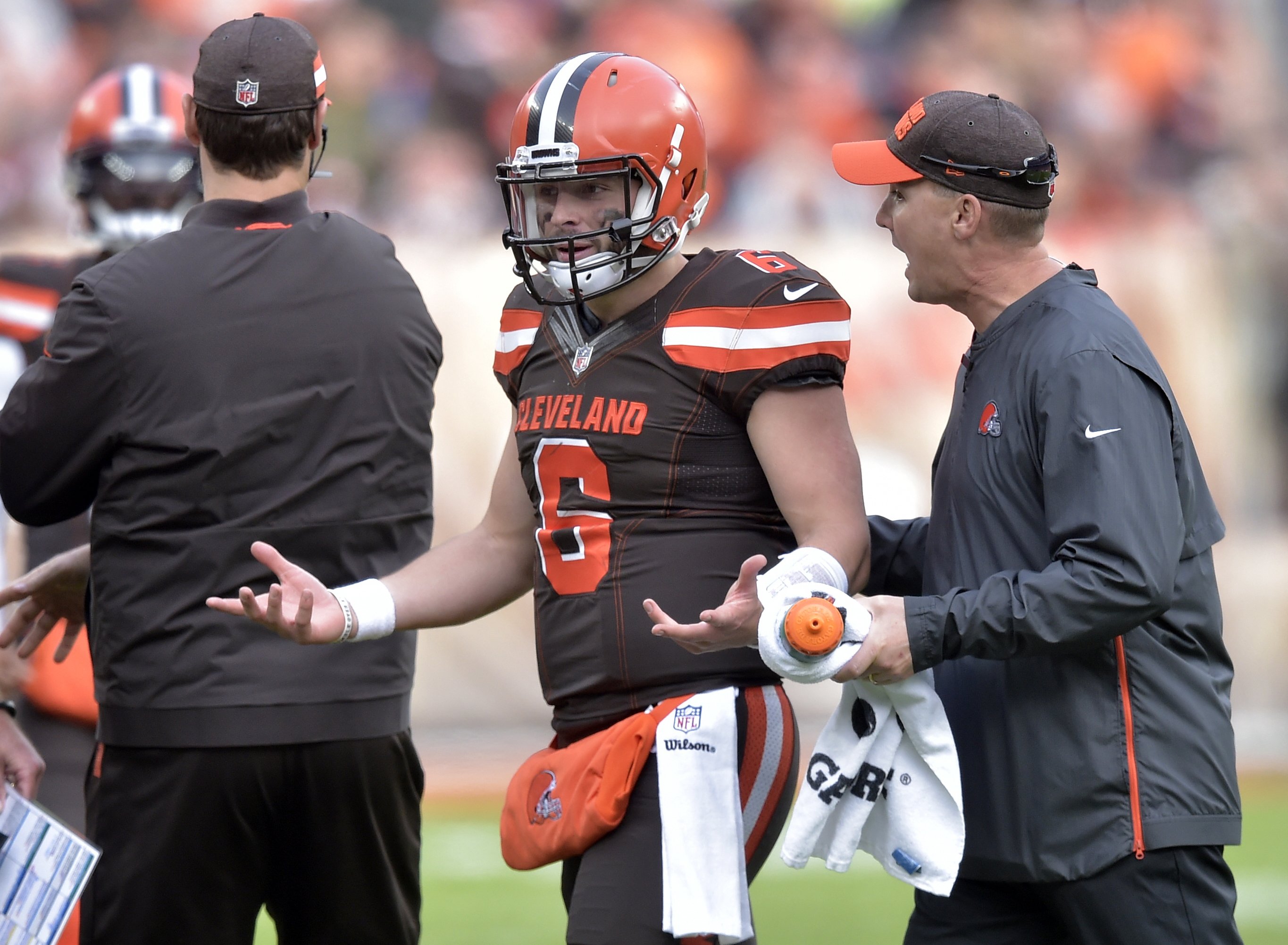 Mayfield hopes NFL officials find 