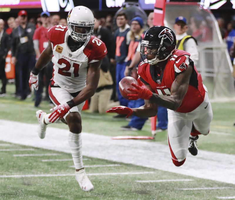 Julio Jones Deion Jones Pace Falcons Easy Win Over Cards