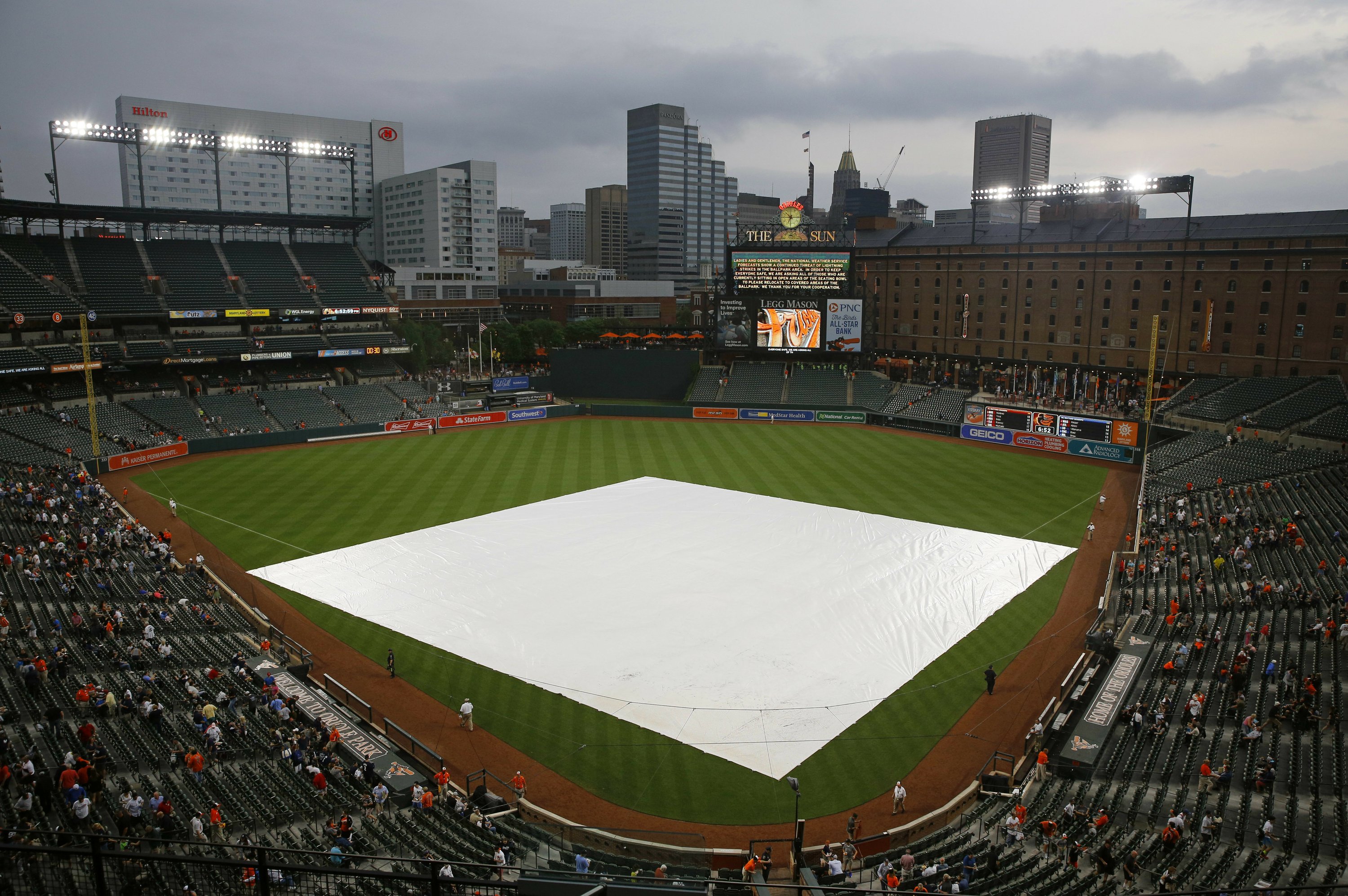 Yankees-Orioles postponed by rain 
