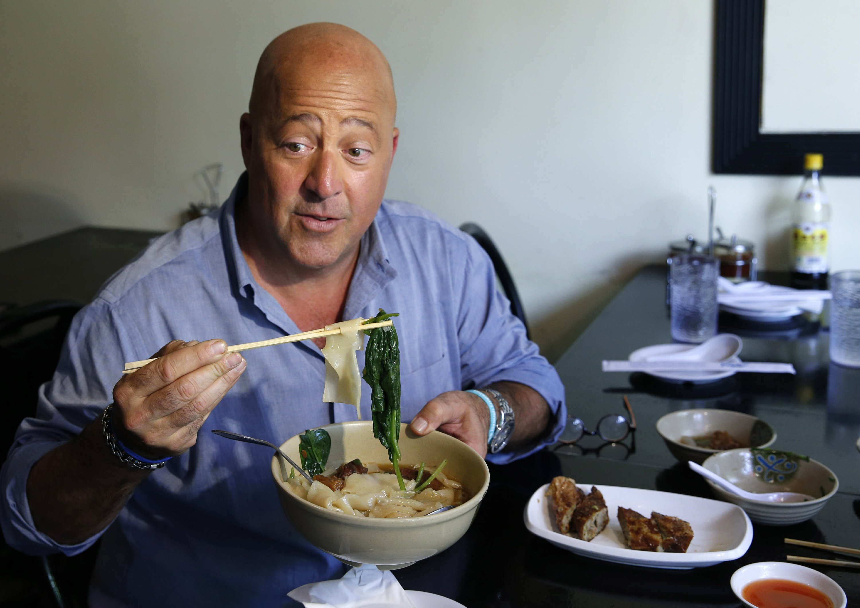 Bizarre Foods host on new show, travel tips, addiction hope AP News