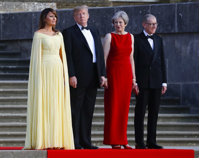 Trump dishes up fresh dose of chaos aimed at May, Londoners