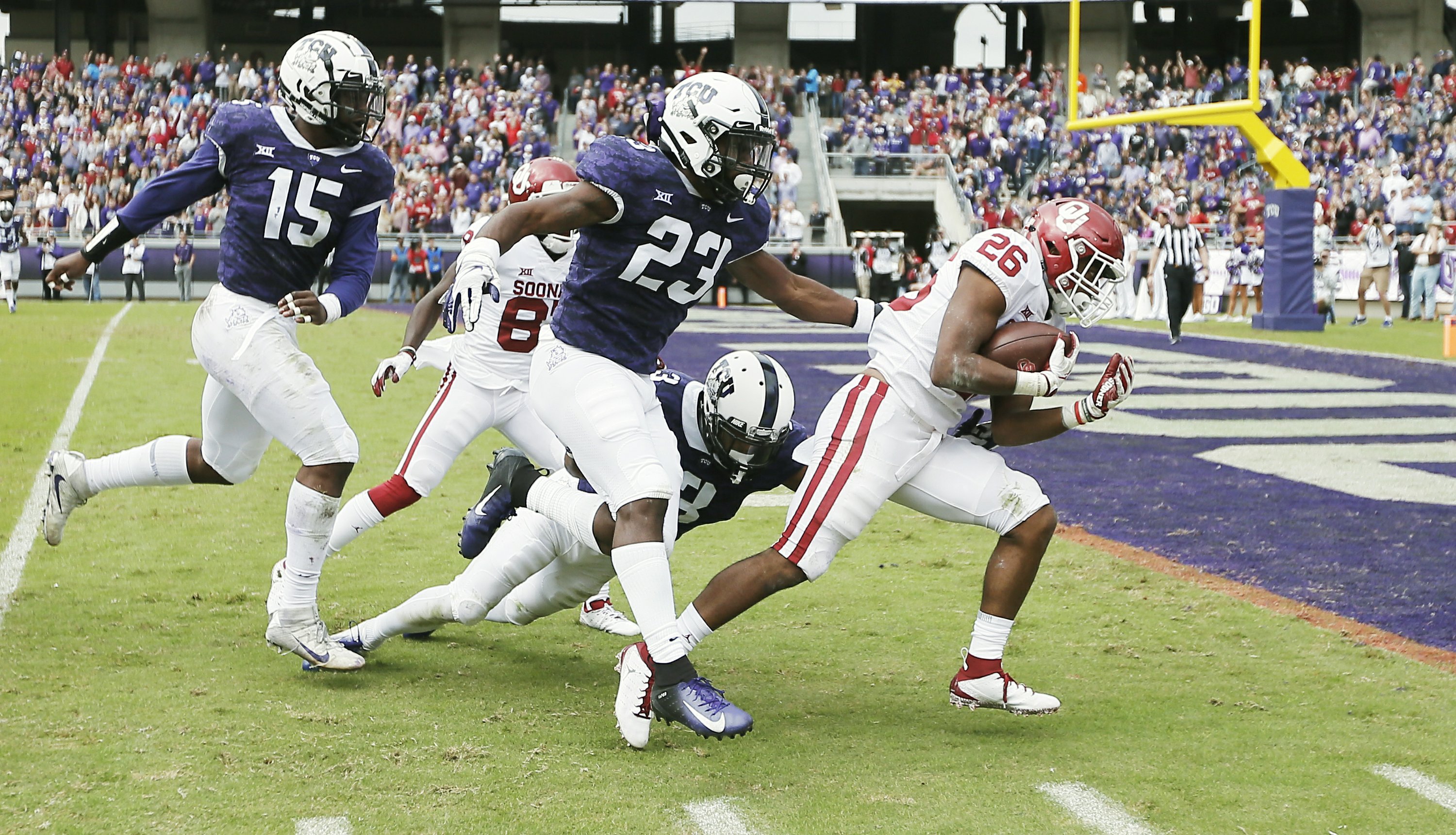 Kennedy Brooks is latest star freshman RB at Oklahoma AP News