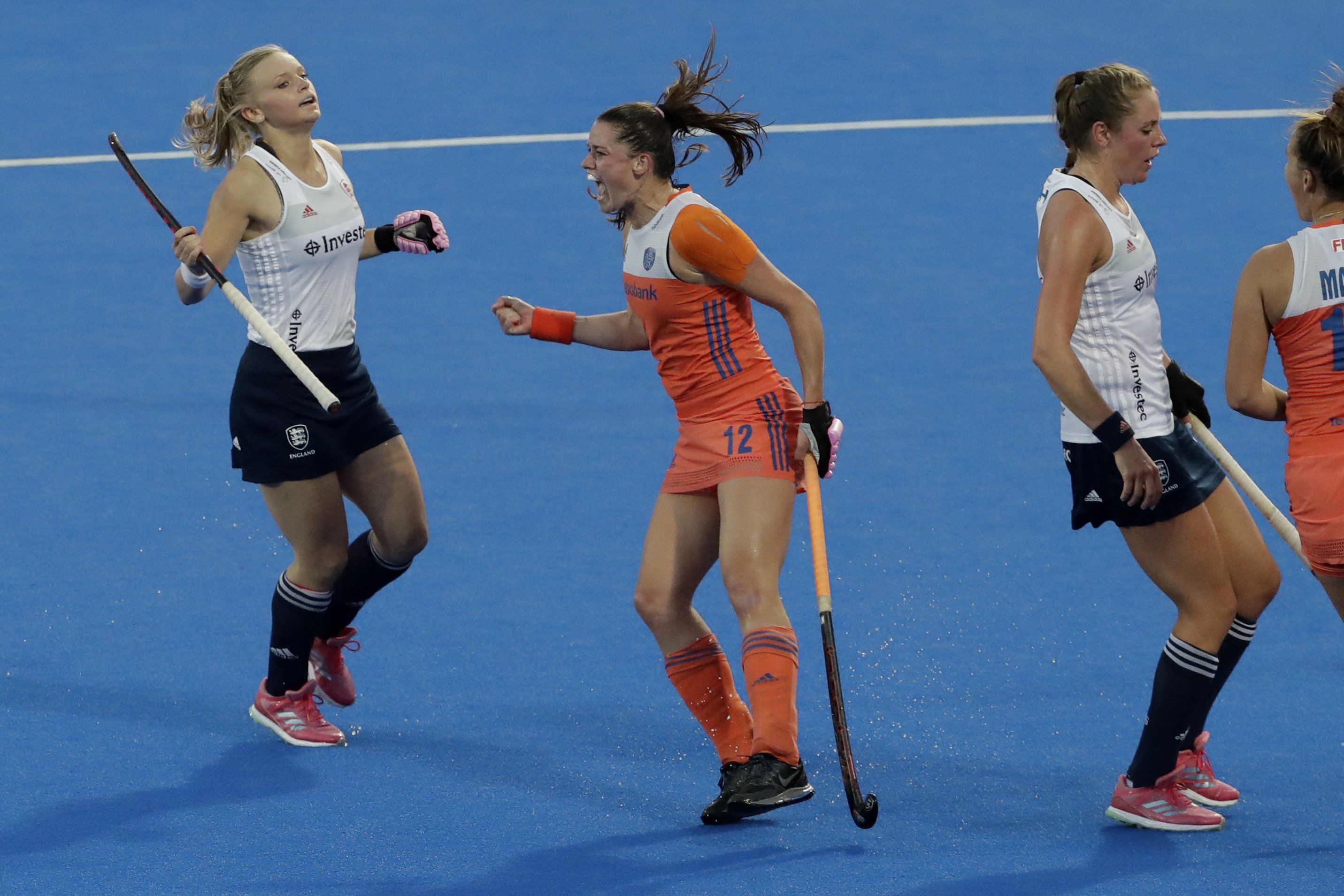 Netherlands knock England out of women's field hockey WCup AP News
