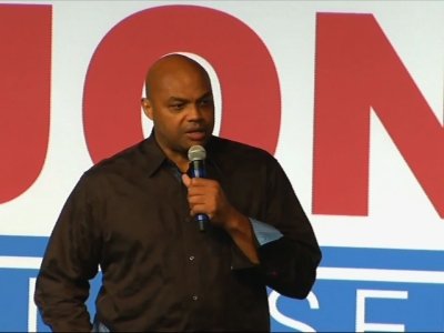 Charles Barkley Campaigns for Doug Jones