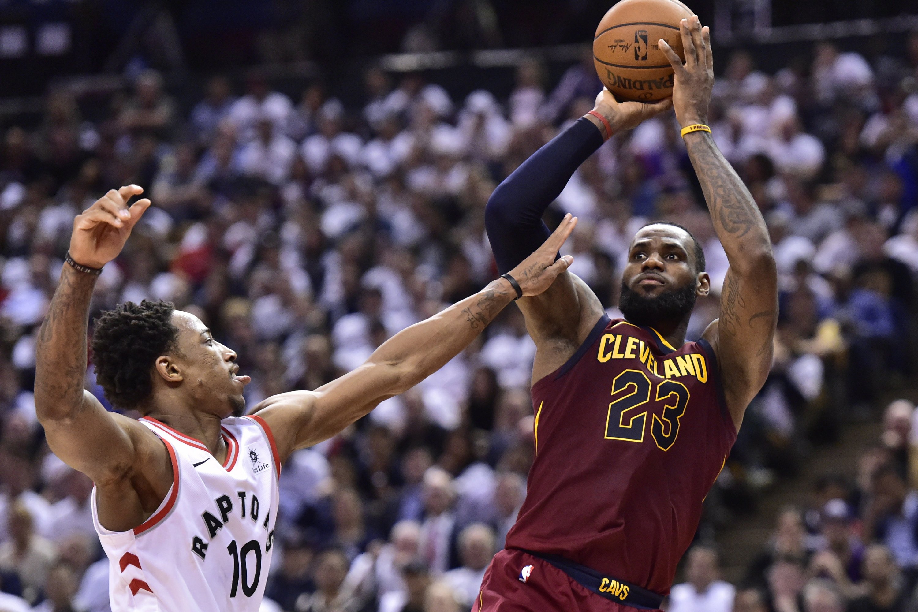 lebron owns the raptors