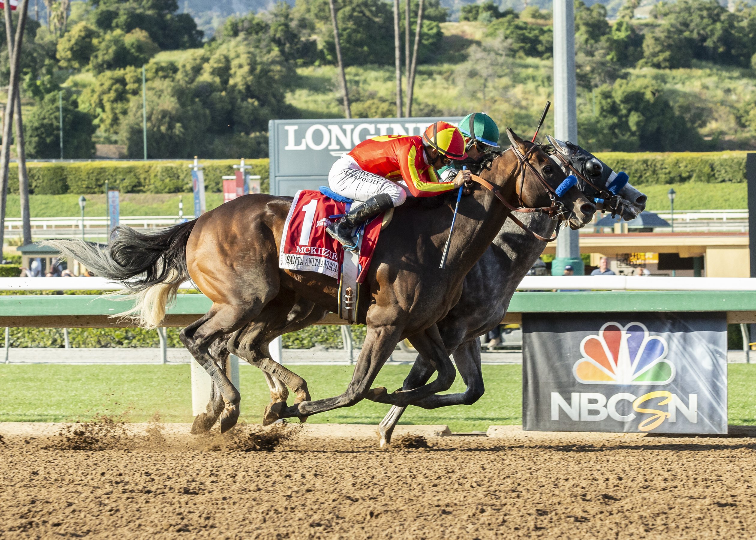 Roadster beats Game Winner to win Santa Anita Derby AP News