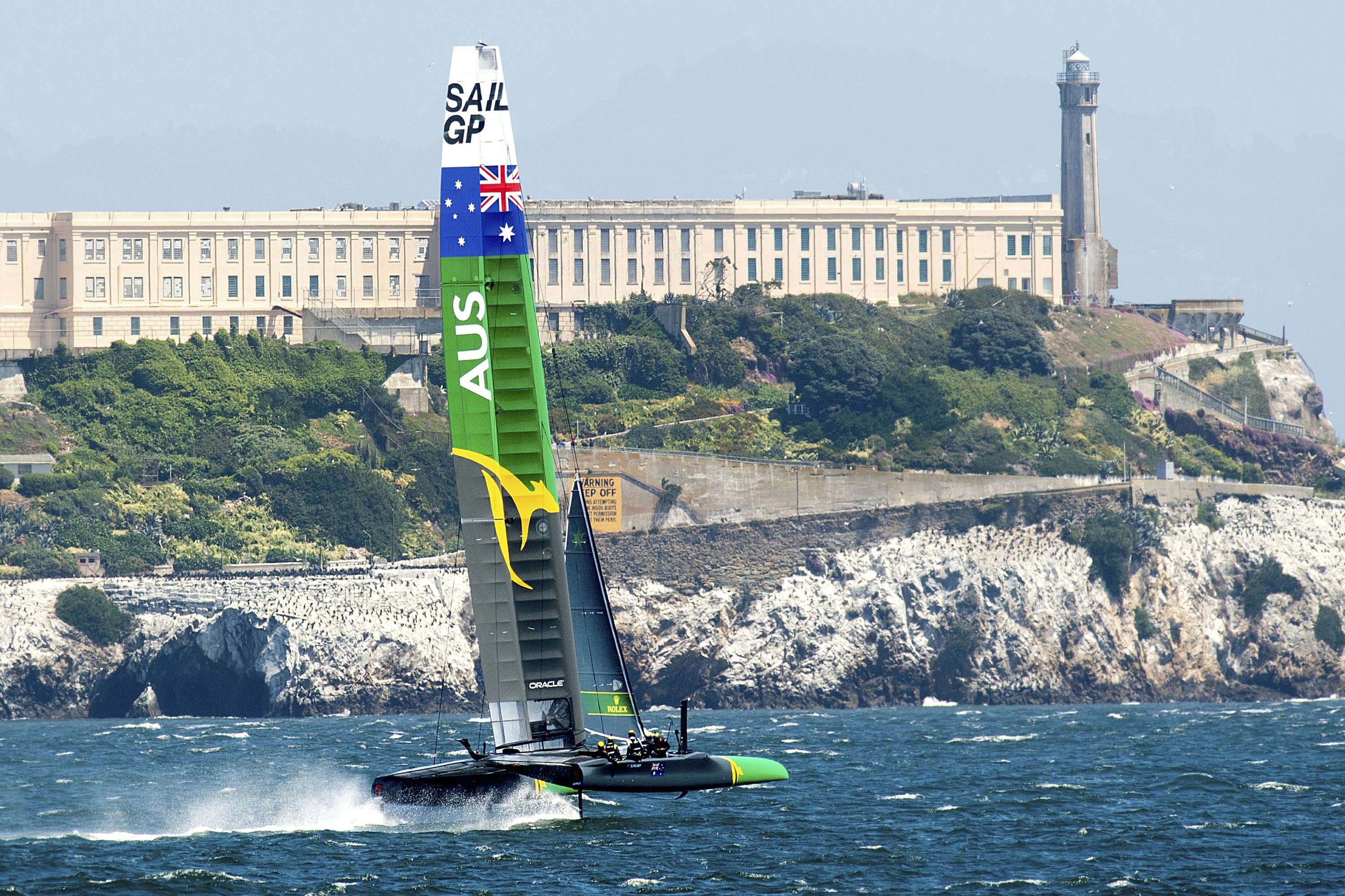 SailGP makes US debut on San Francisco Bay in F50 catamarans AP News