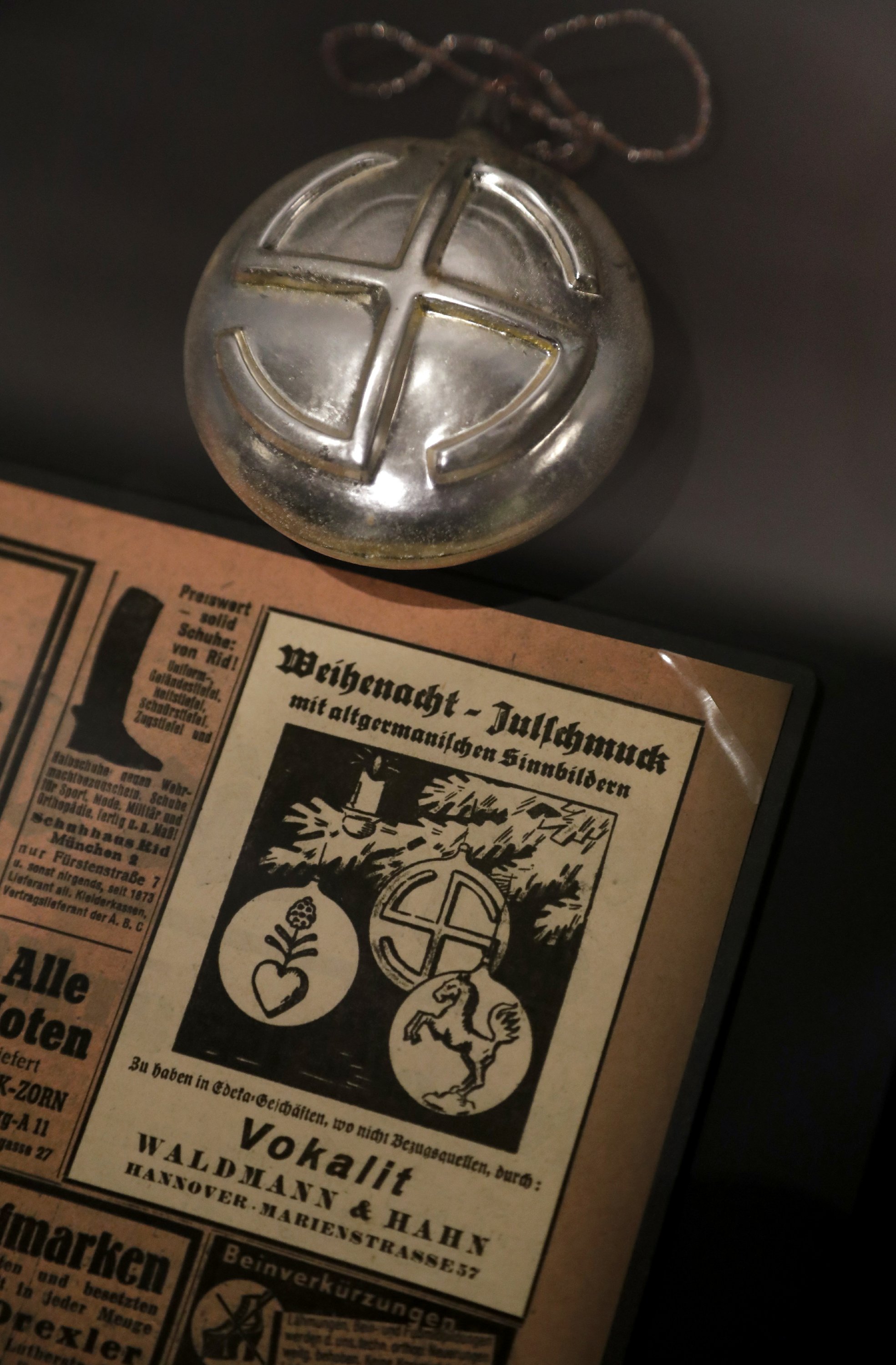 Christmas Swastikas German Museum Views Ornaments Over Time