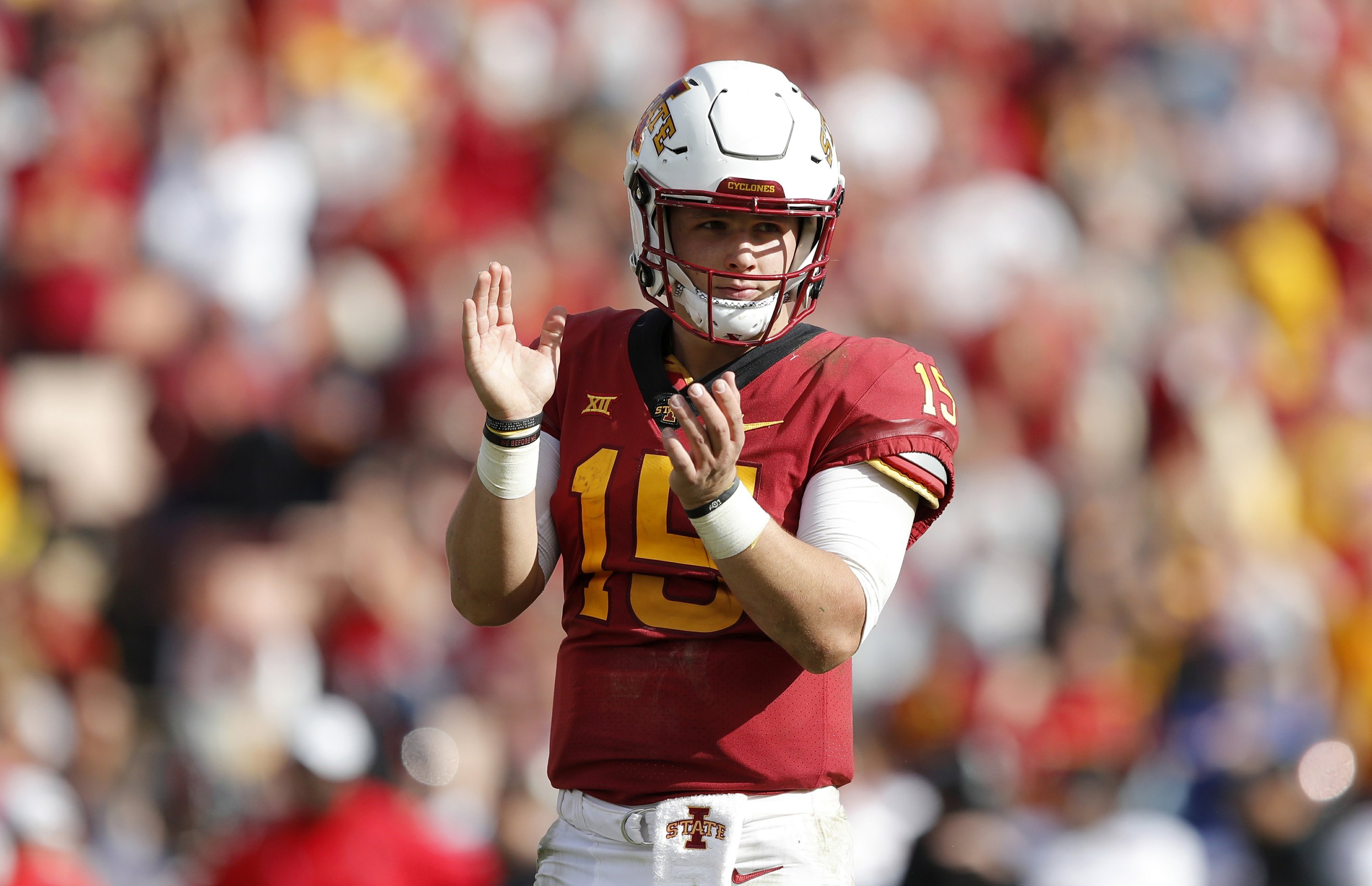QB Brock Purdy looking to be Iowa State's Tim Tebow AP News