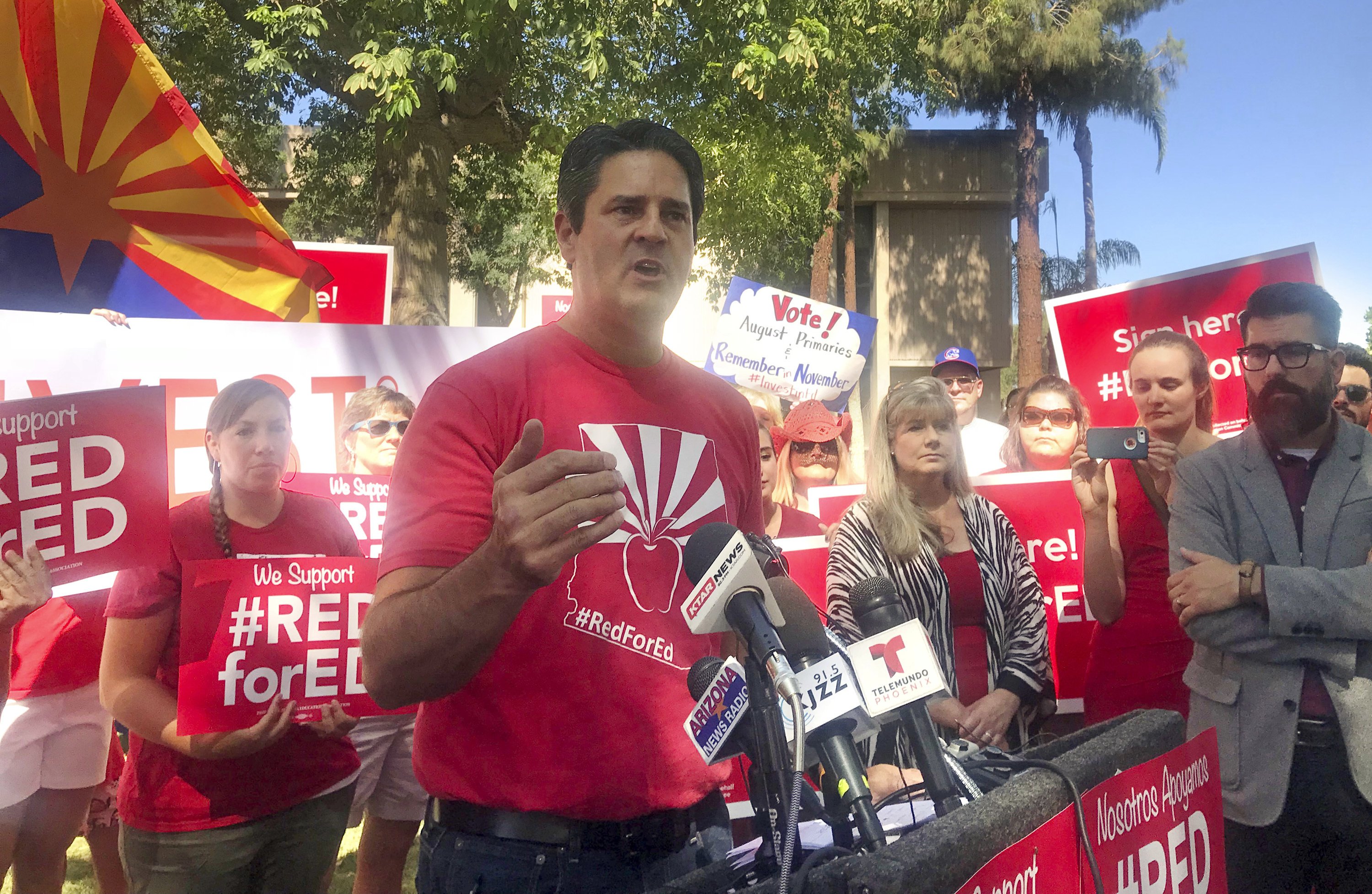 Arizona ballot initiatives focus on energy, school funding AP News