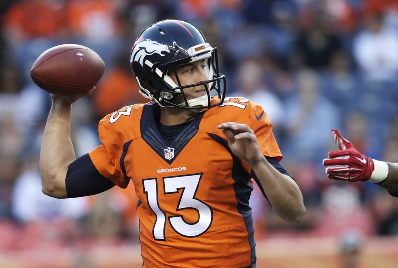 Denver Broncos Qb Depth Chart 2016