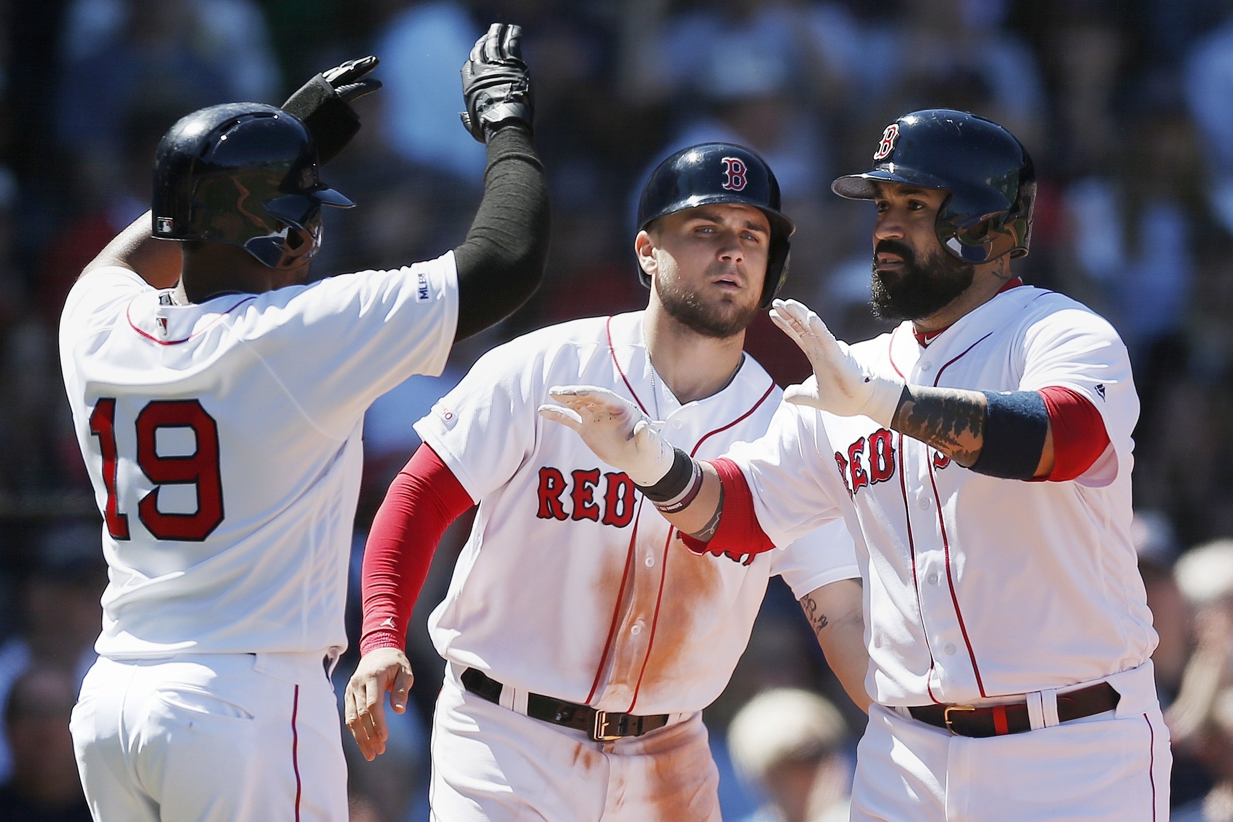 Red Sox score 8 runs in big third inning vs Mariners AP News