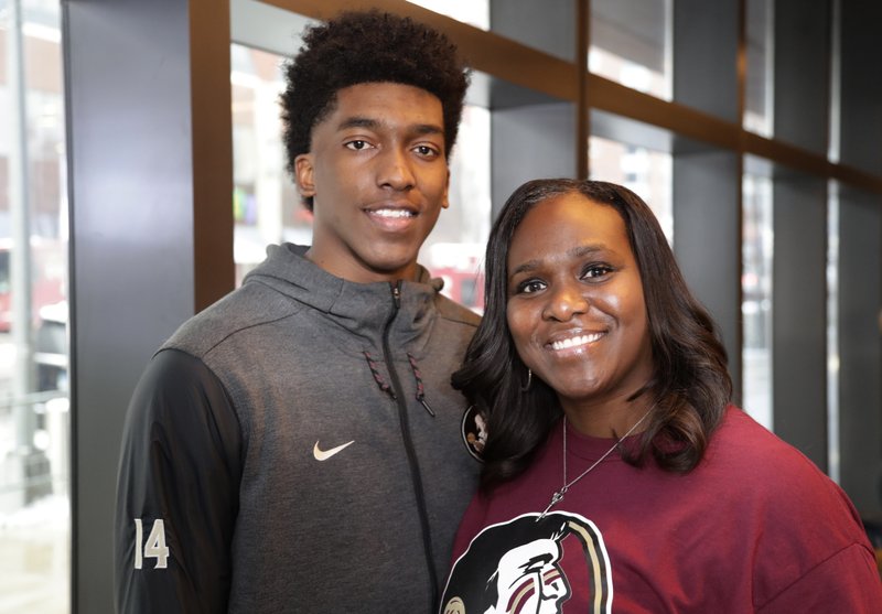 Mom And Coach Fsu S Mann Receives Extra On Court Guidance