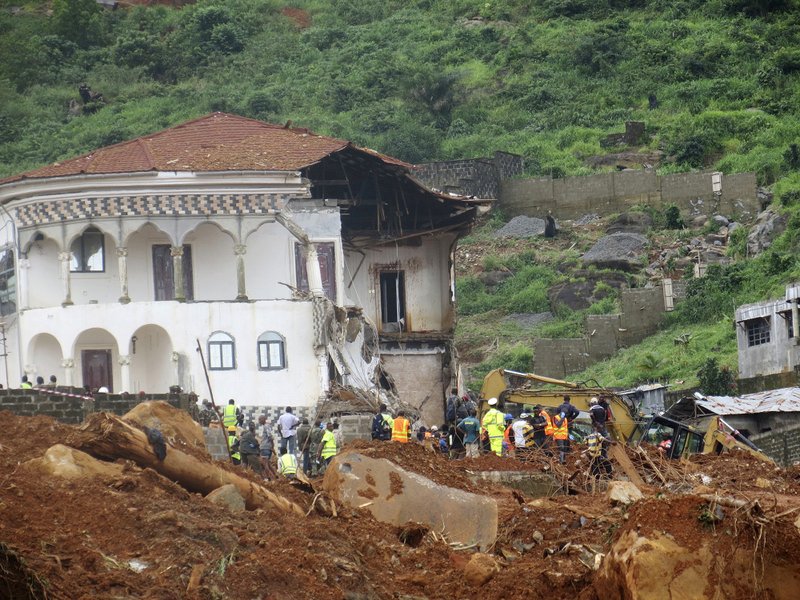 Image result for Sierra Leone: At Least 400 Dead, 600 Missing As Week Of Mourning For Mudslide Victims Begins