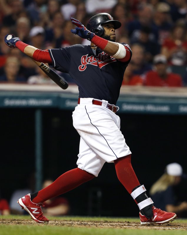 carlos santana indians jersey