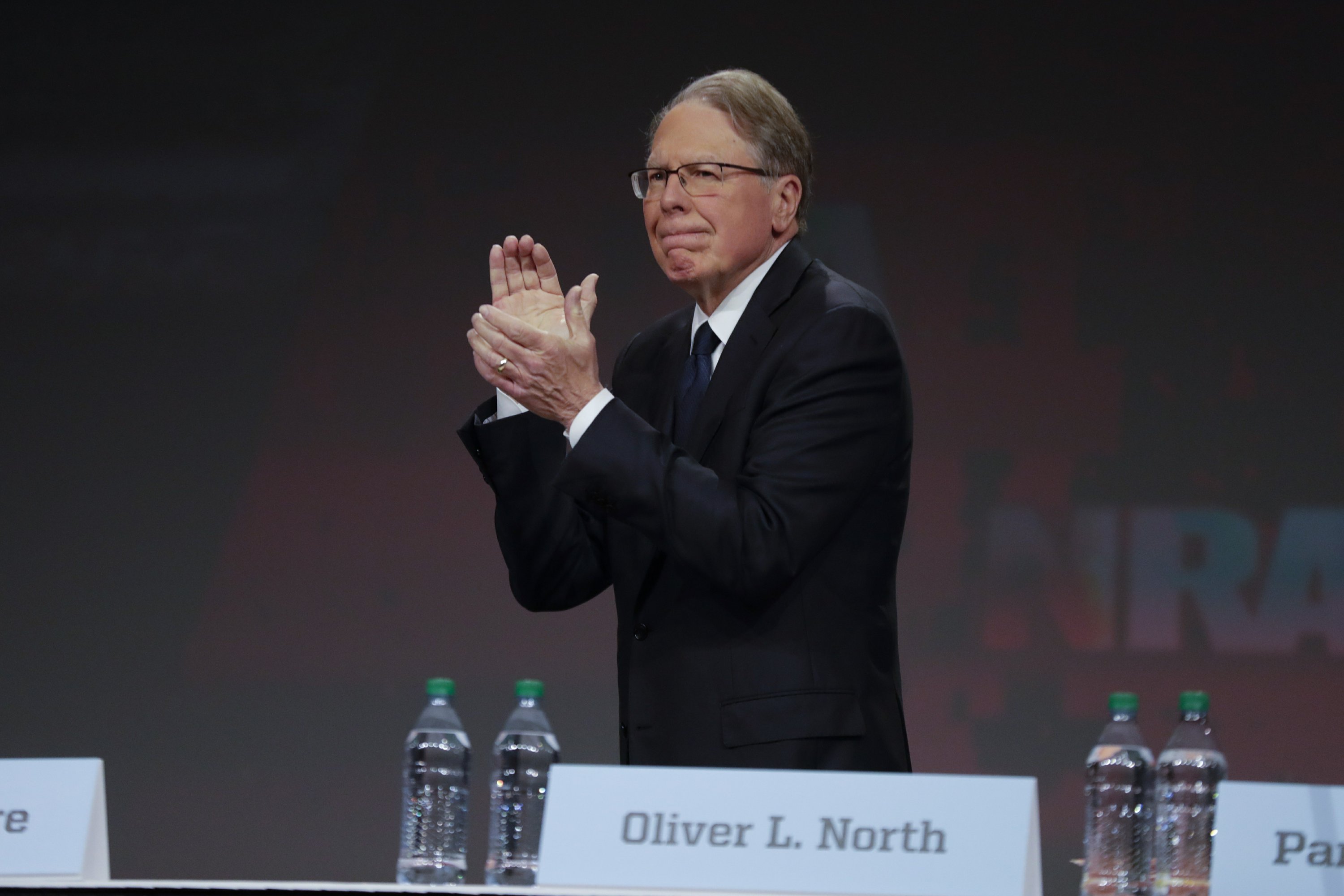 Oliver North out as NRA president after leadership dispute