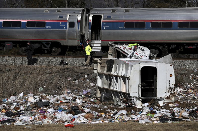 Train carrying GOP lawmakers hits truck on tracks, 1 killed (apnews.com)