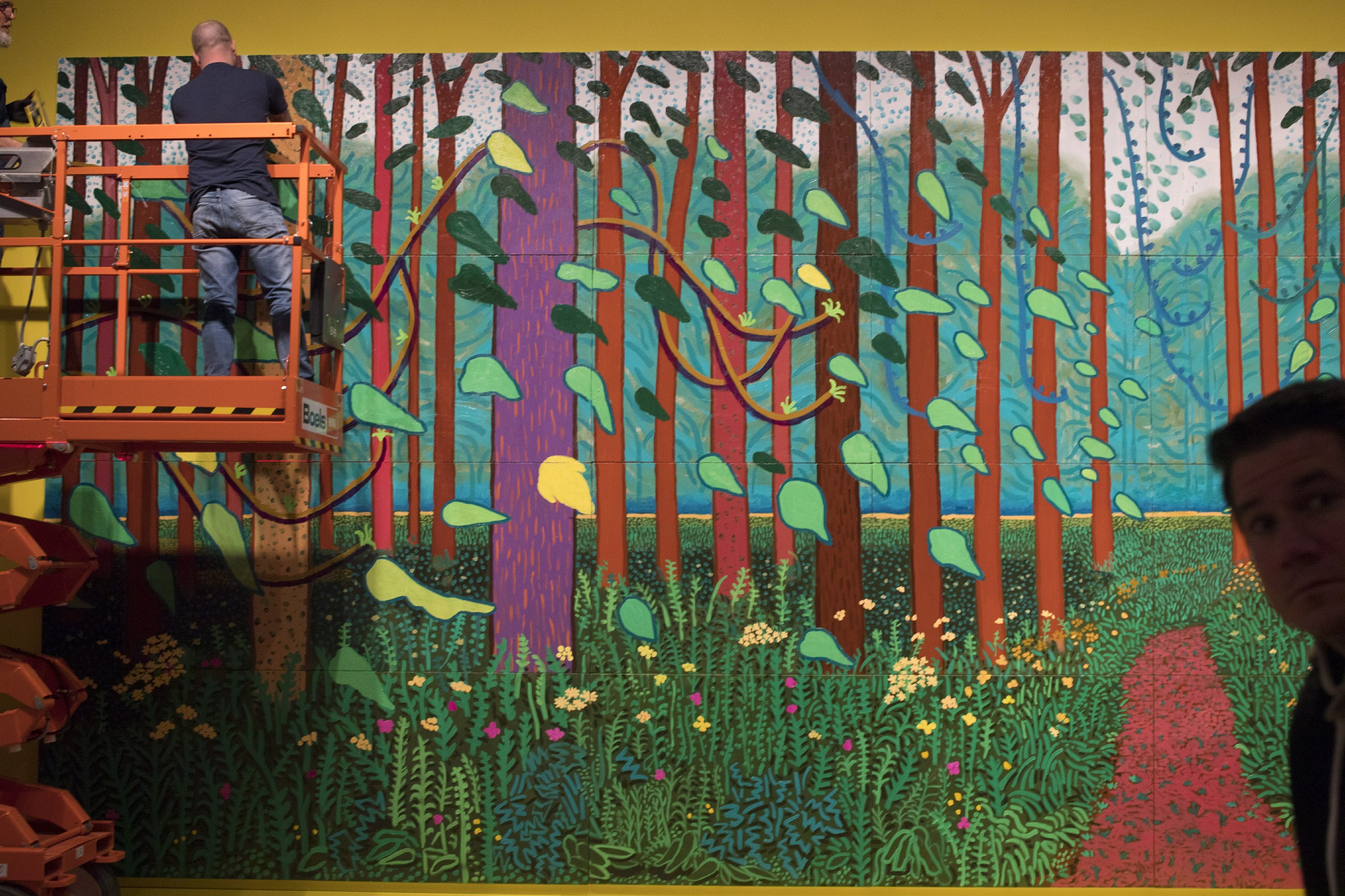 Back To His Roots Hockney Landscapes Adorn Van Gogh Museum