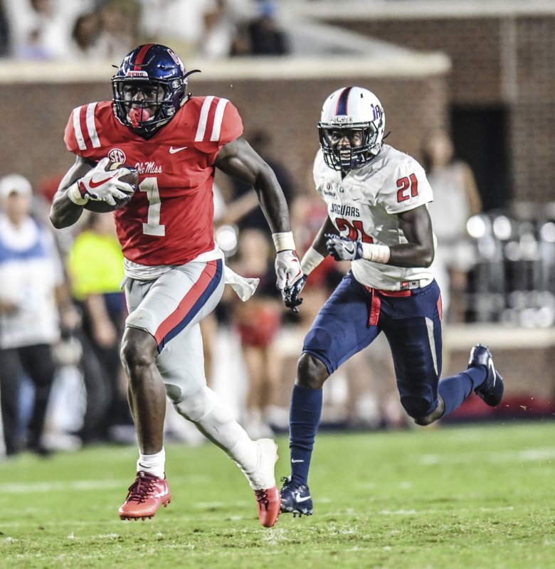 Patterson Brown Propel Ole Miss Past S Alabama 47 27